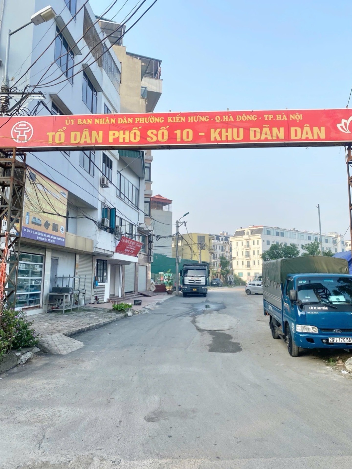 Bán nhà mặt phố diện tích 60m² tại khu dân cư mới Mậu Lương, giá 12,8 tỷ