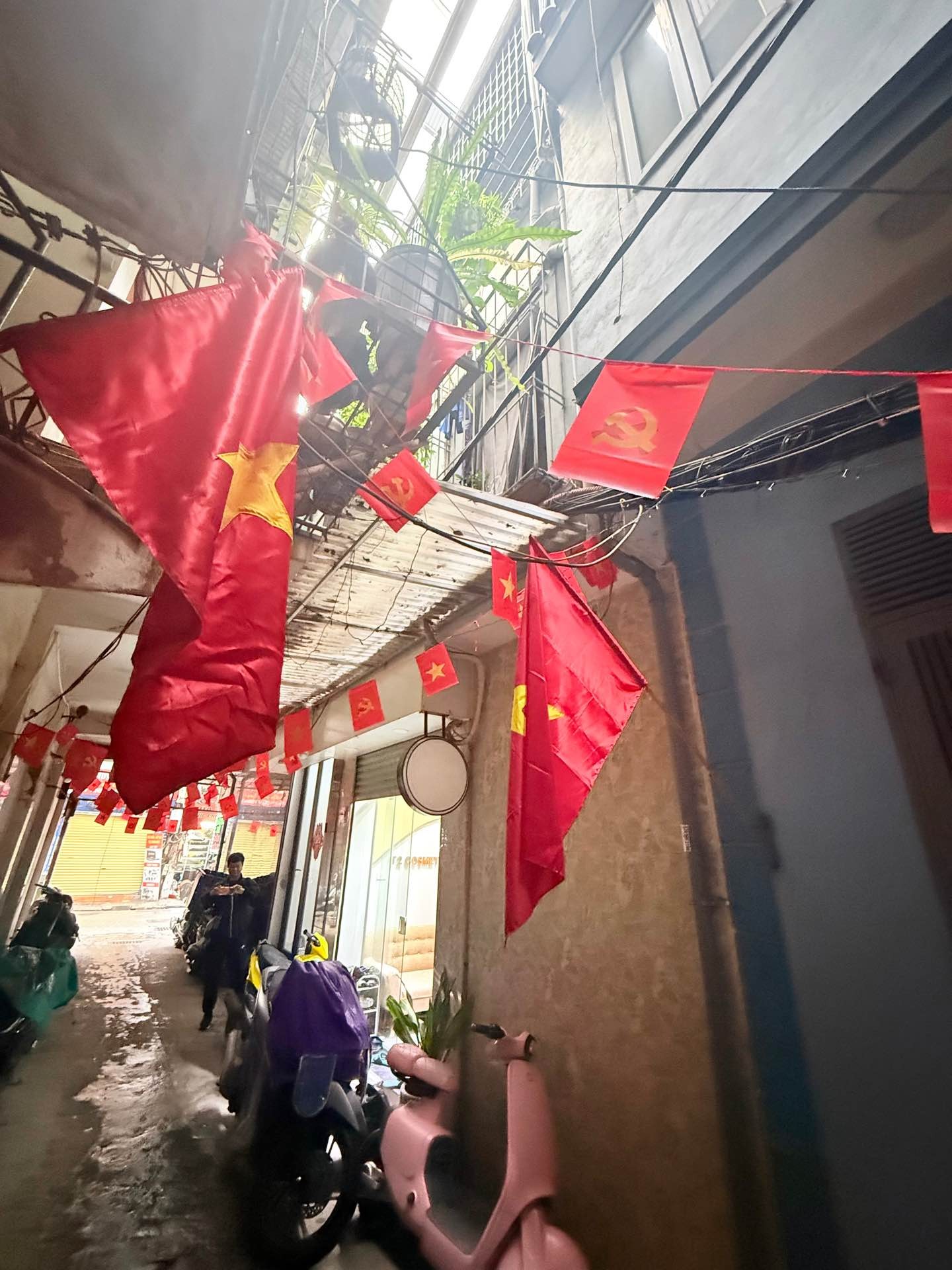 Nhà mặt ngõ ô tô đỗ cửa, kinh doanh đỉnh tại Khương Trung