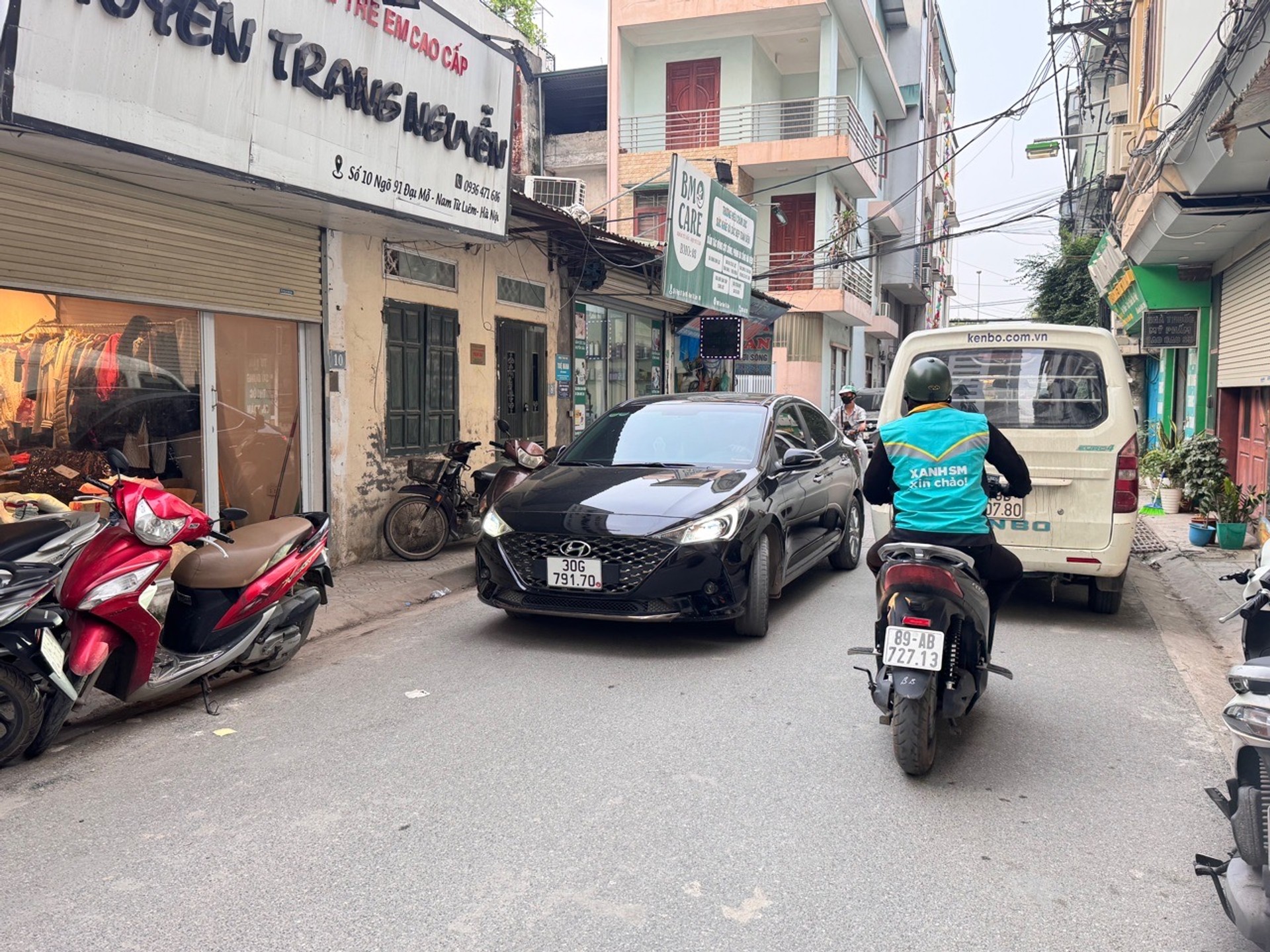 Bán Căn 52m²_Mặt Tiền 4m _7 Tầng Thang Máy _18.5 Tỷ _Ngọc Đại Đại Mỗ _Nam Từ Liêm Otô 7 Chỗ Vào Nhà