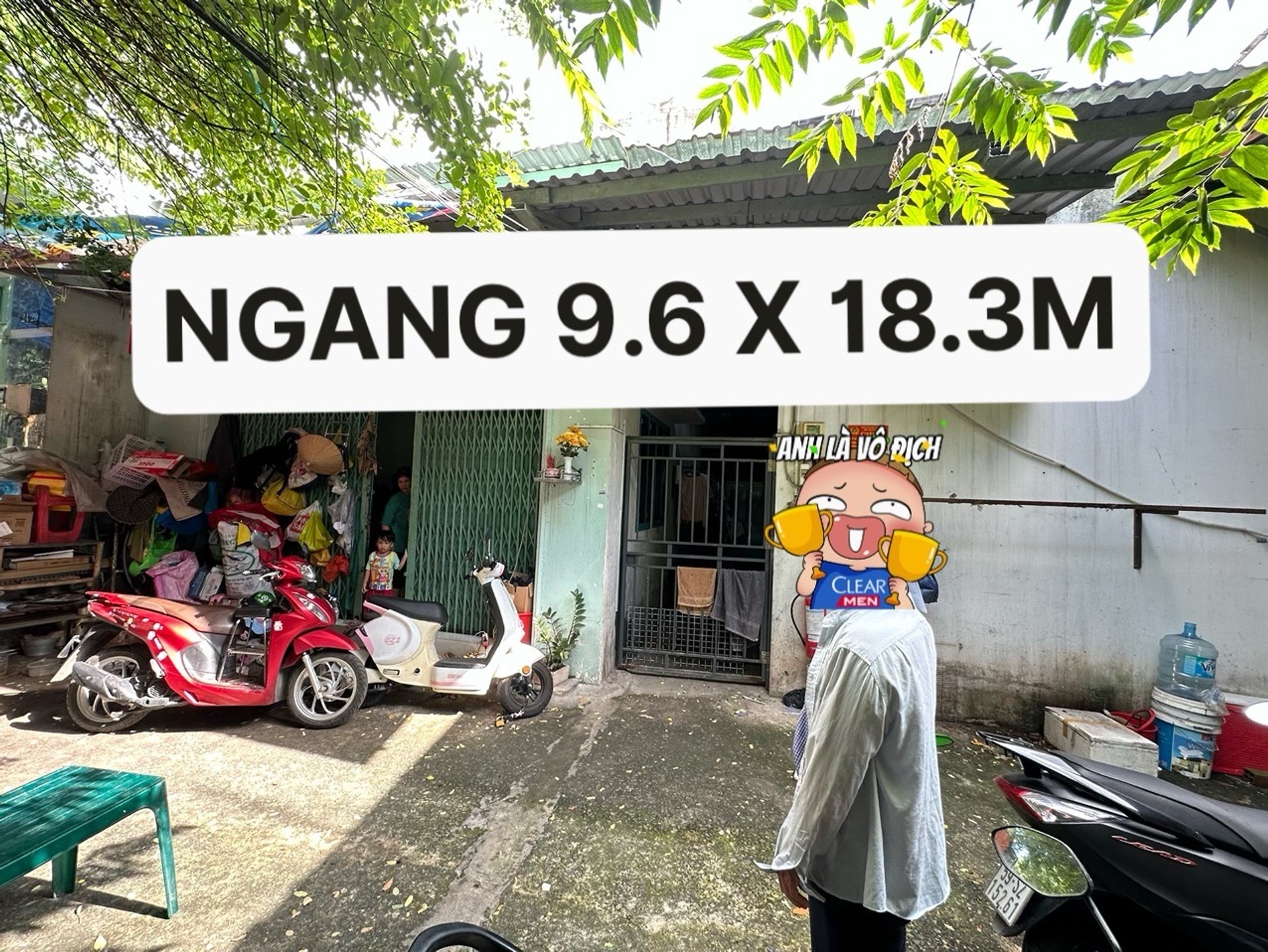 Nhà 1 tầng 176m2 gần Bình Trị Đông, mặt tiền 9.6m, giá 11 tỷ