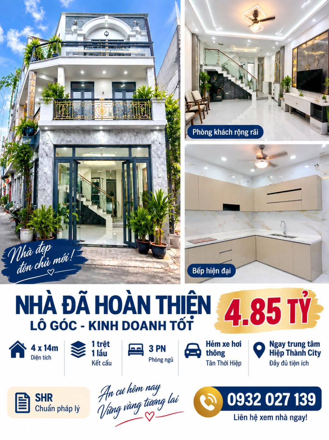 🔑 MUA NHÀ DƯỚI 5 TỶ?
LÔ GÓC HẺM XE HƠI NGAY TÂN THỚI HIỆP – Q12
