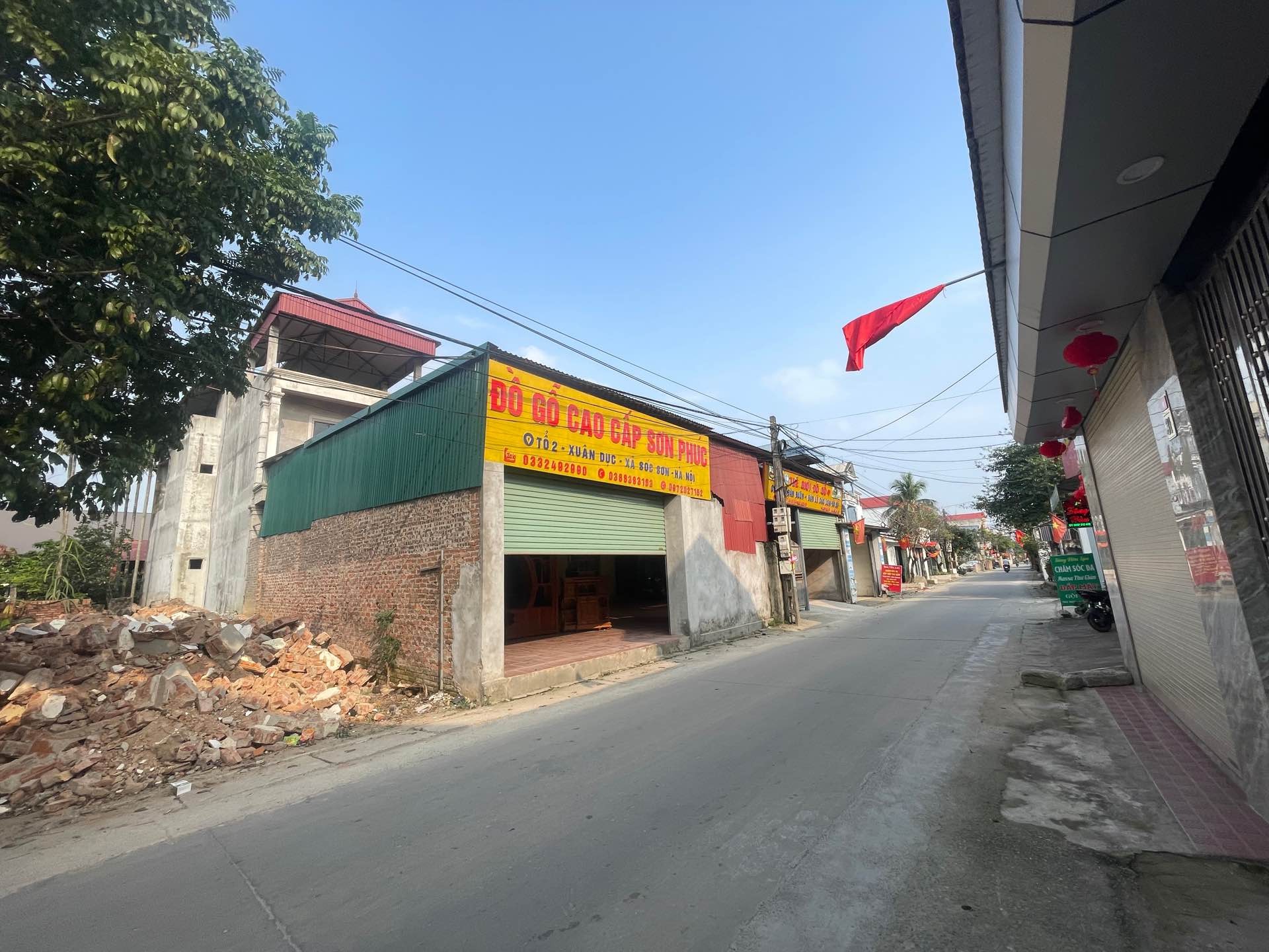 Bán đất thổ cư 100m2 tại xã Tân Minh, Sóc Sơn, mặt tiền 5.6m, đường ô tô vào