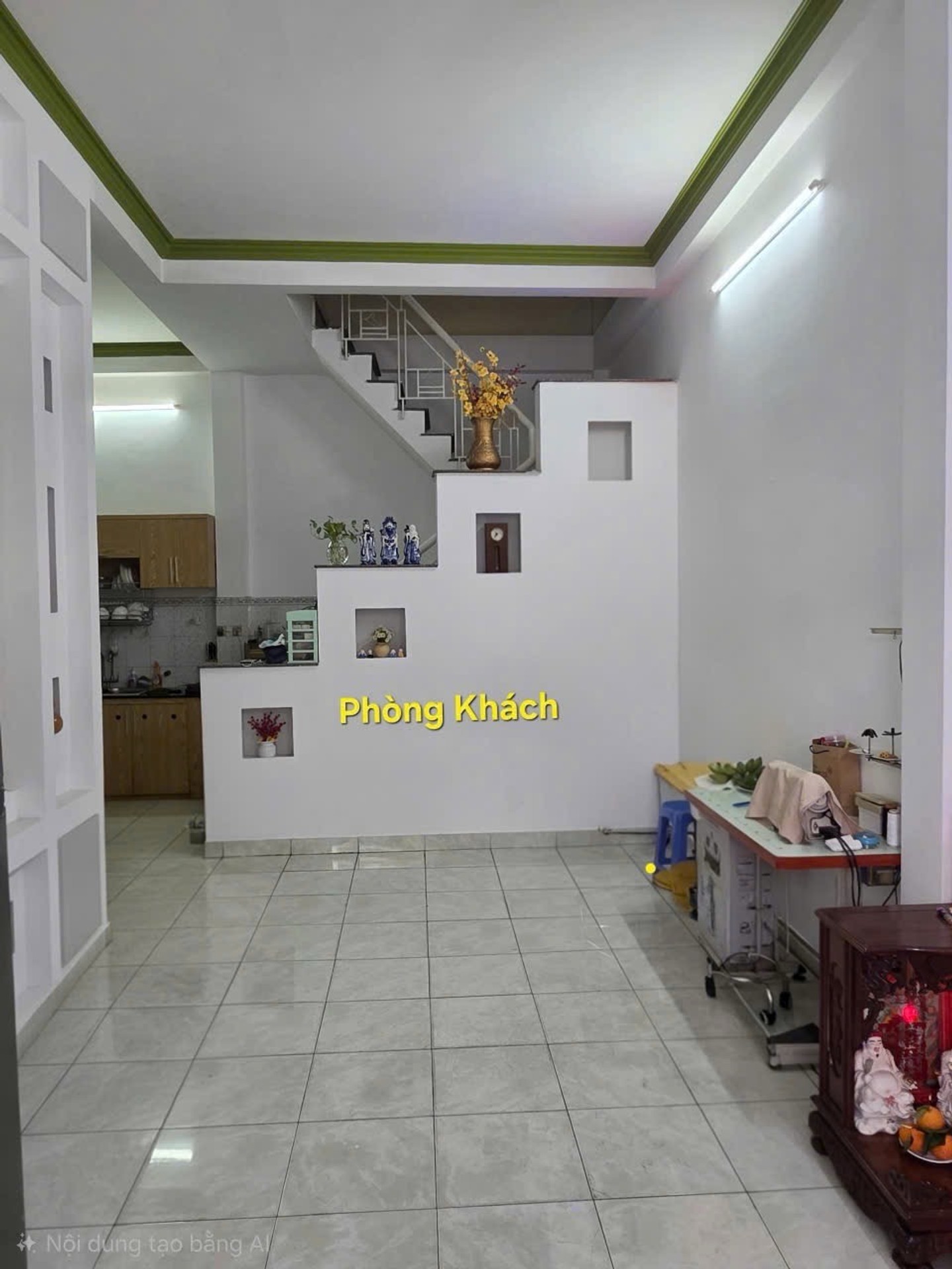 Bán nhà 4 tầng 5 phòng ngủ gần chợ Phú Lâm, diện tích 50m².
”59.10thđ
