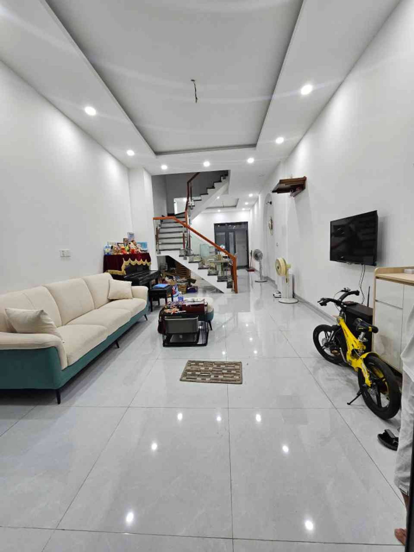 Bán nhà riêng 4 tầng,Hồ Học Lãm 57m2 tại phường An Lạc, Bình Tân, hẻm xe tải 8m
