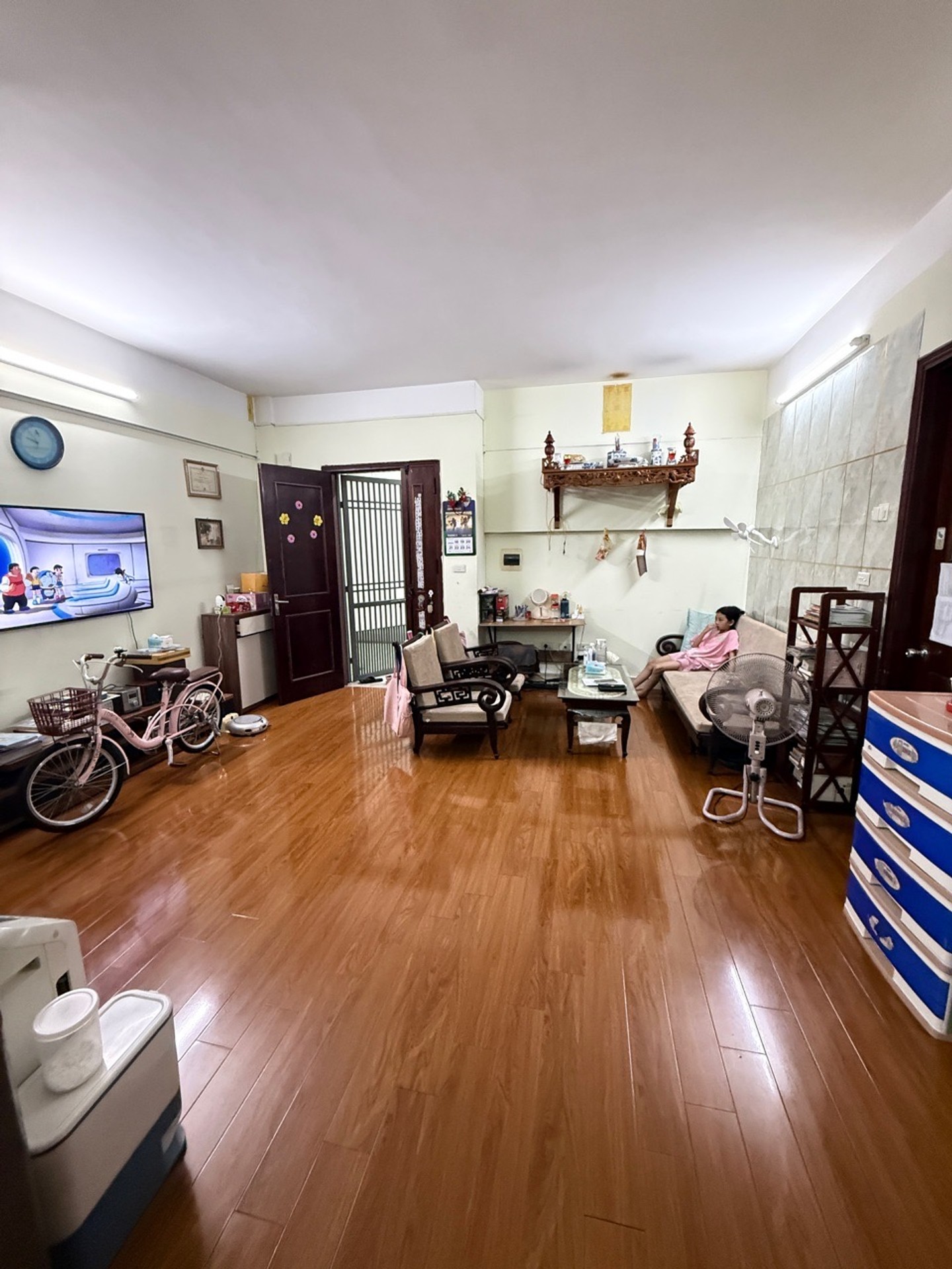 Căn hộ 72m2 2PN tại KĐT Việt Hưng, tầng cao thoáng mát
