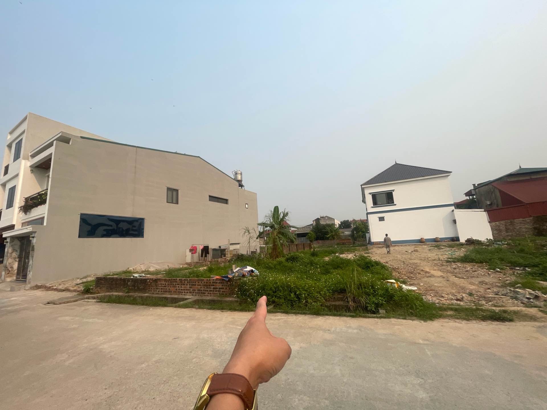 Bán đất 208m2 Bắc Thượng Quang Tiến Sóc Sơn view đồng, đường ô tô tránh
