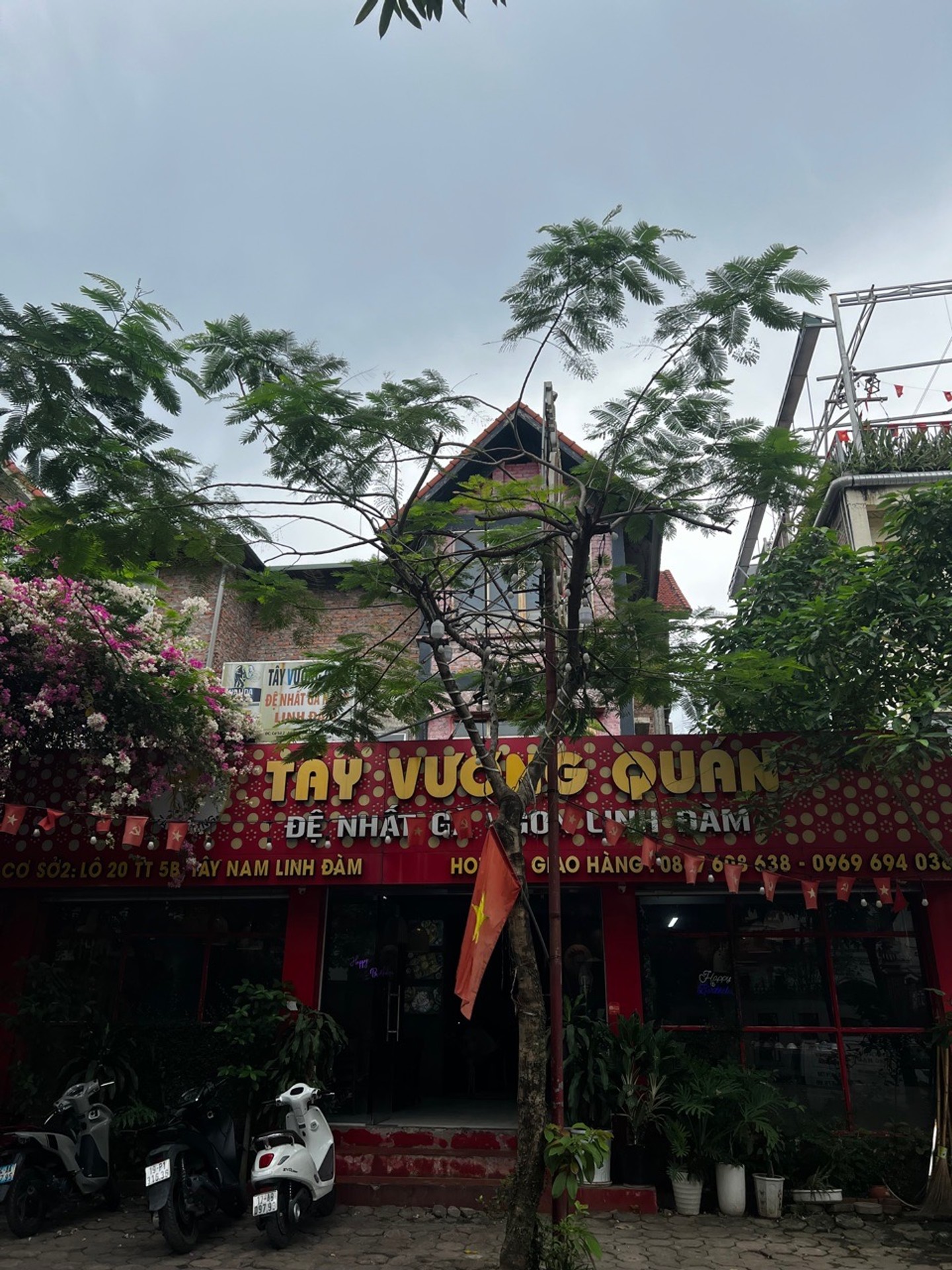 Bán biệt thự 4 tầng khu Tây Nam Linh Đàm, mặt tiền 10m, kinh doanh tốt