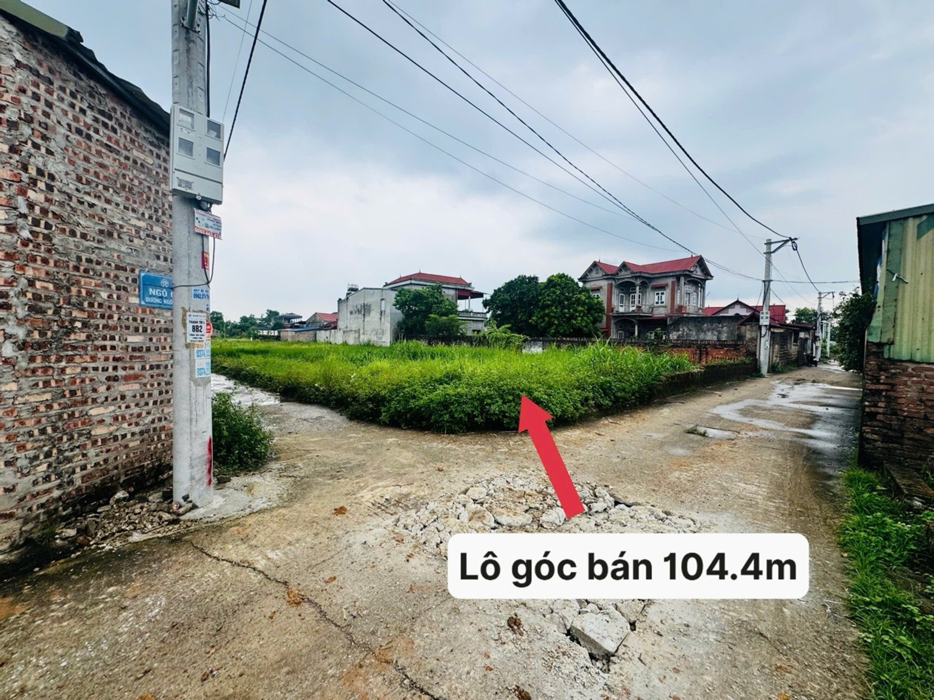 Cơ Hội Vàng Sở Hữu Lô Góc Đất 104.4m2 Tại Thanh Trí