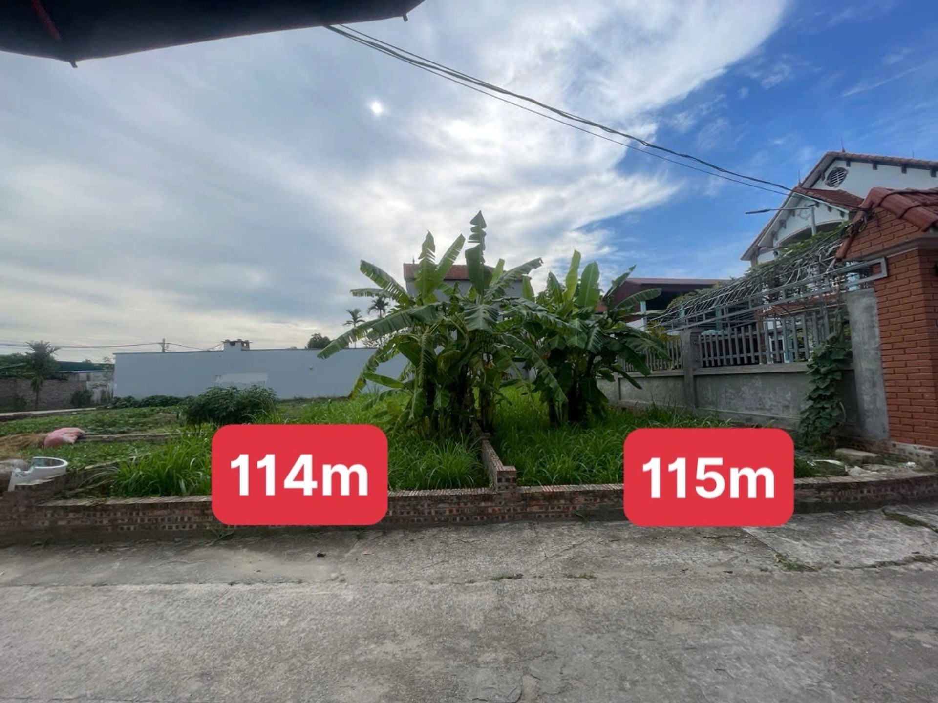Cơ hội sở hữu đất thổ cư rộng 114m2 tại Thanh Trí Kim Anh giá cực tốt