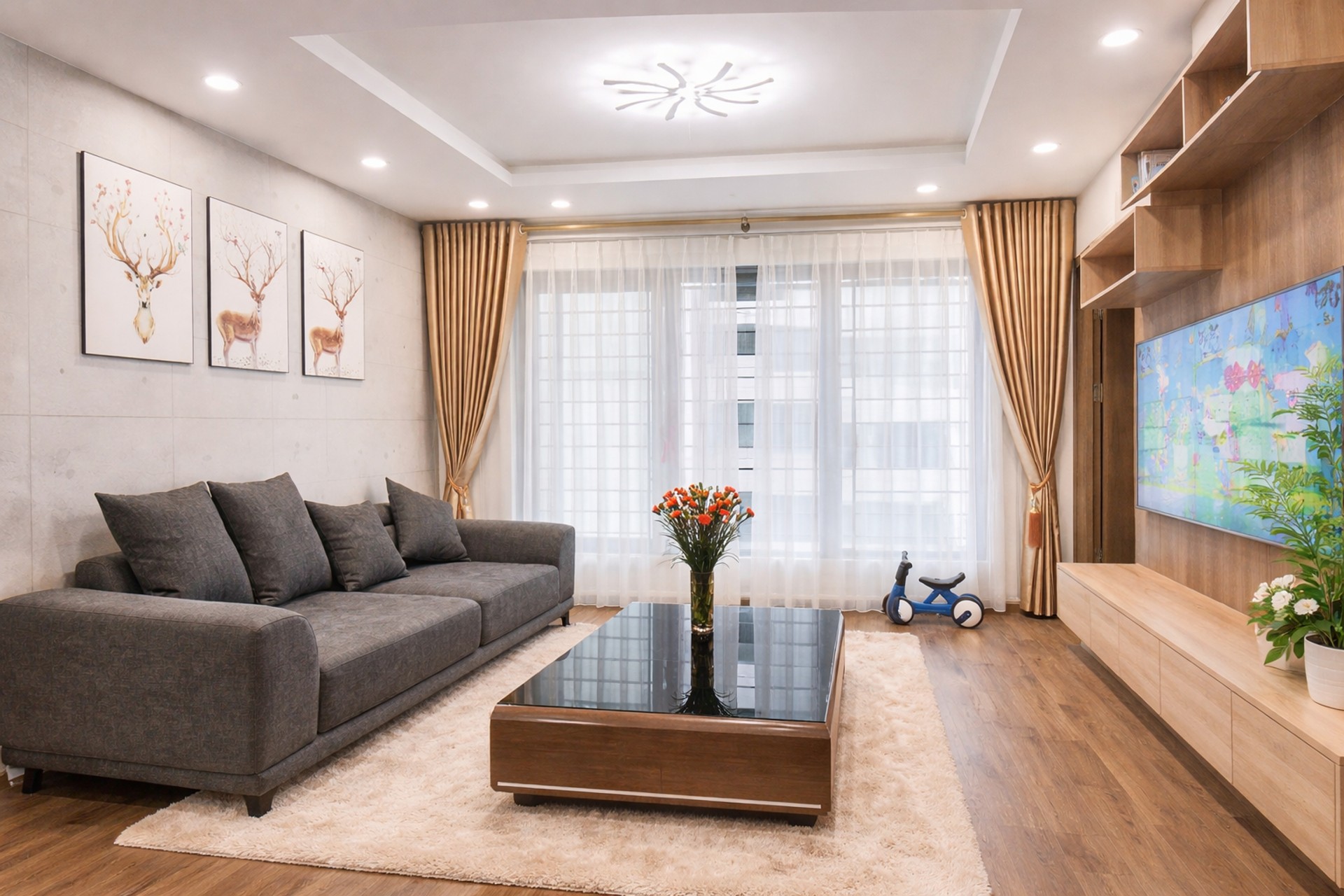 🔥Chung cư Hoà Phát | Nguyễn Đức Cảnh - Hoàng Mai | 56m2 | Sổ đỏ