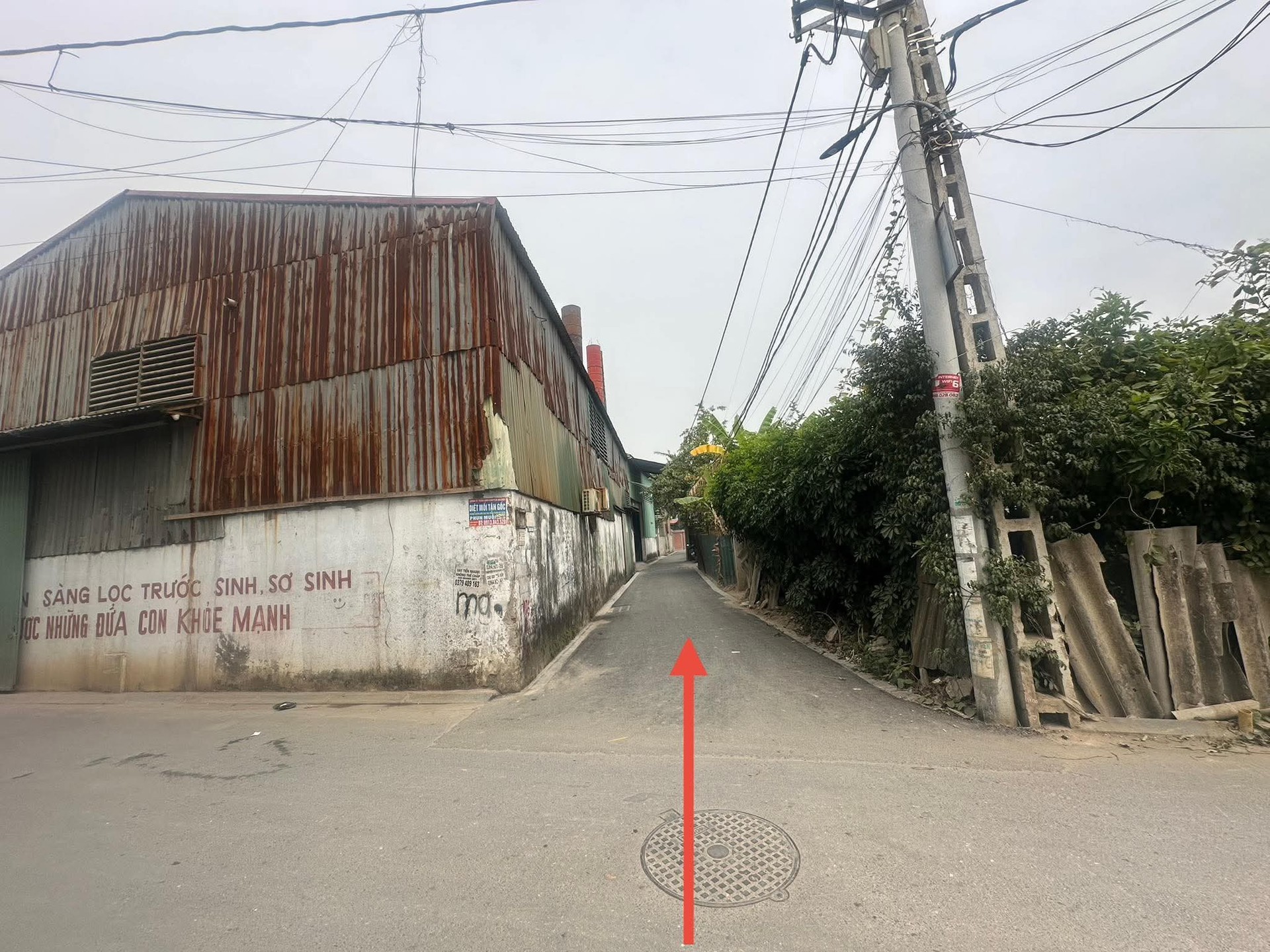 Bán đất thổ cư 50,5m2 tại Bến Trung, Bắc Hồng, Đông Anh