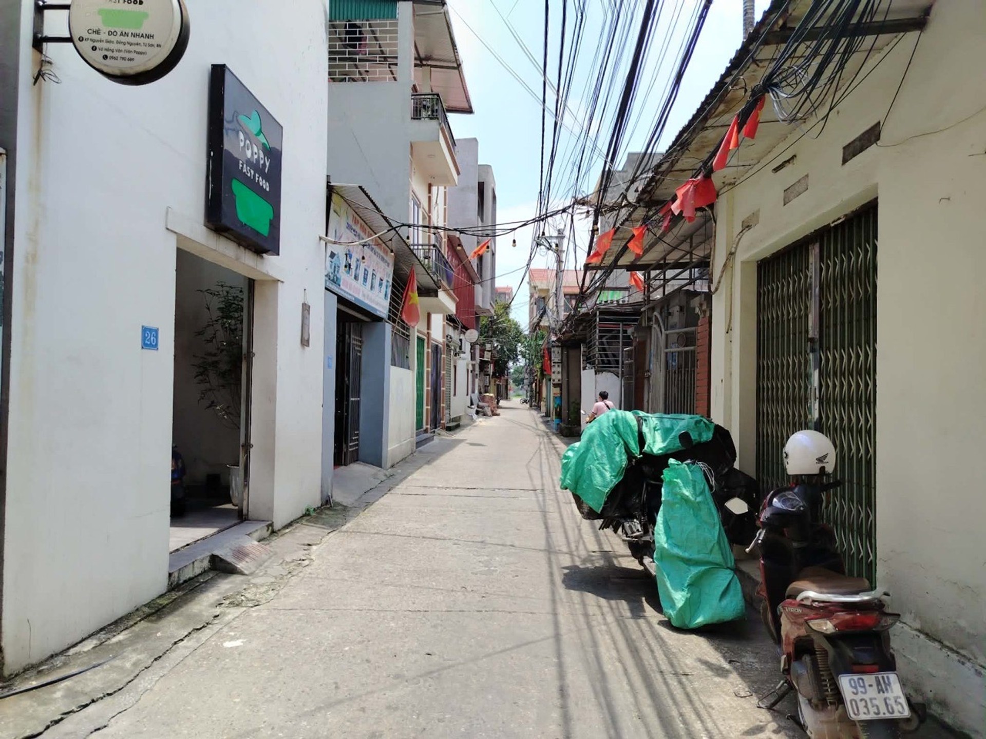 Bán nhà 2 tầng 3 phòng ngủ tại khu phố Nguyễn Giáo, Đồng Nguyên, bắc ninh .