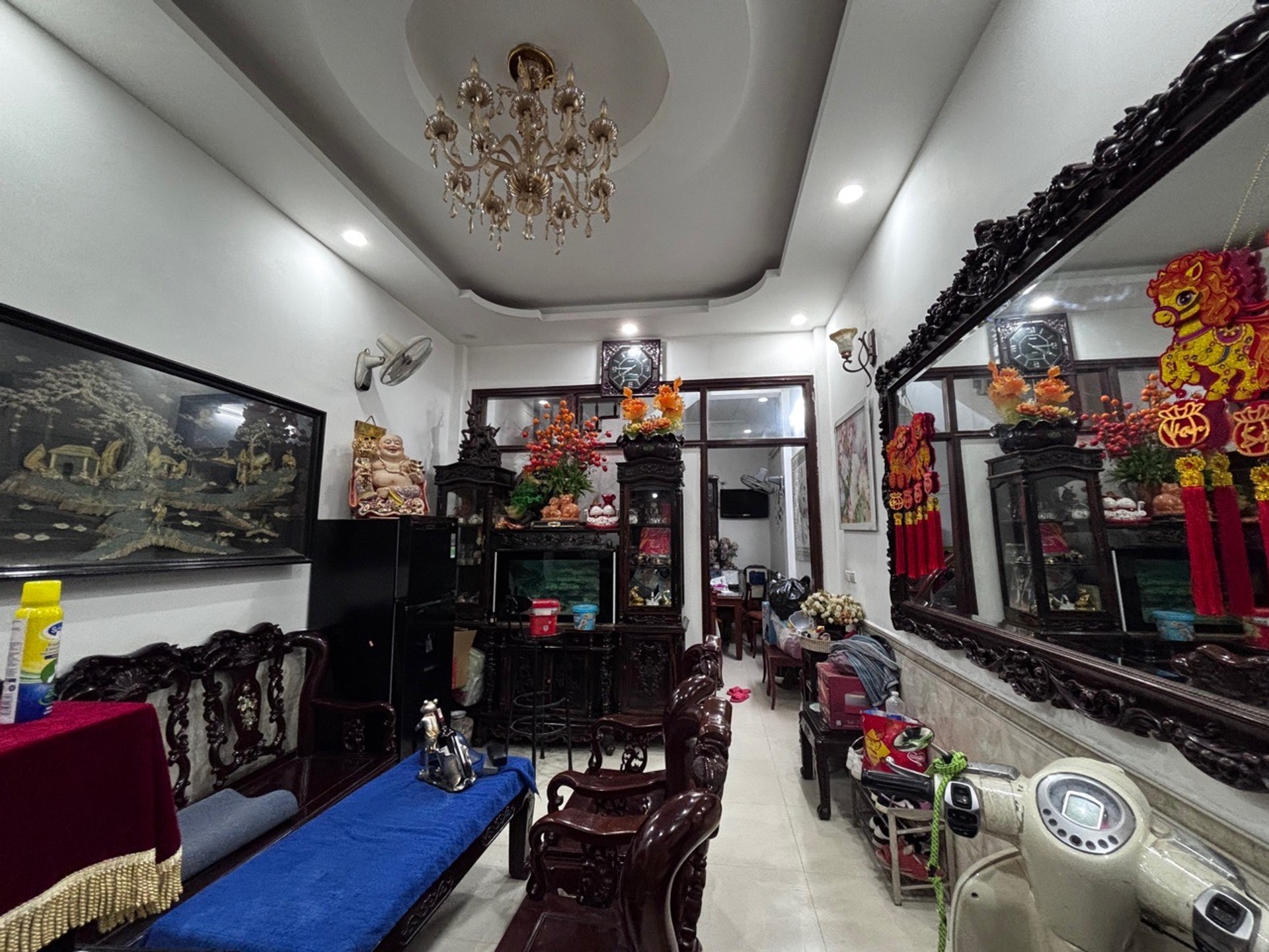Bán nhà riêng 4 tầng 43.8m2 tại Hào Nam, mặt ngõ ô tô, pháp lý cơ sở