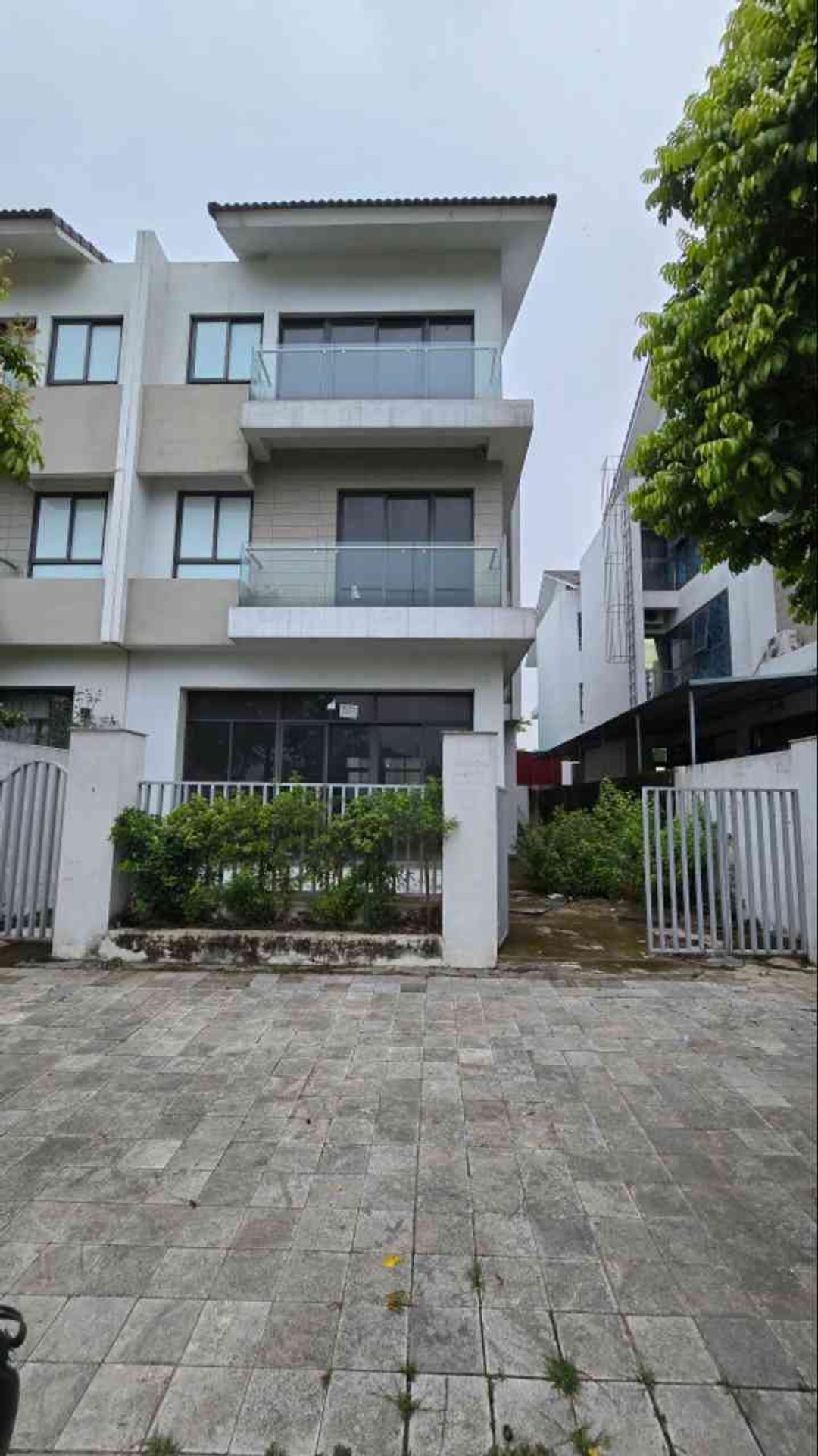 Biệt thự song lập 4 tầng tại khu đô thị Dương Nội, view Vành đai 4, Dt 170m nhà thô