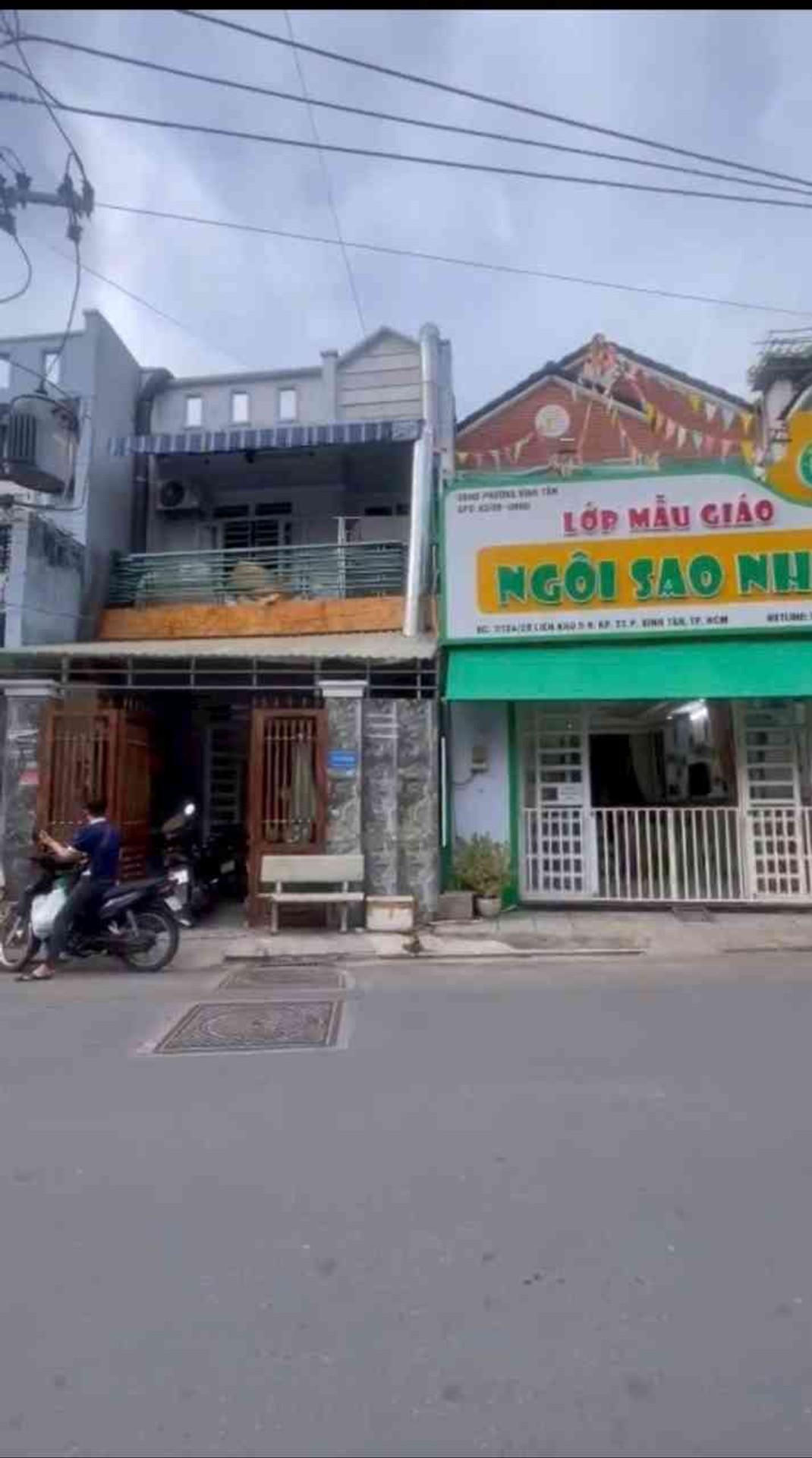 Bán nhà 2 tầng mặt tiền đường nhựa 9m tại khu vực quận huyện
