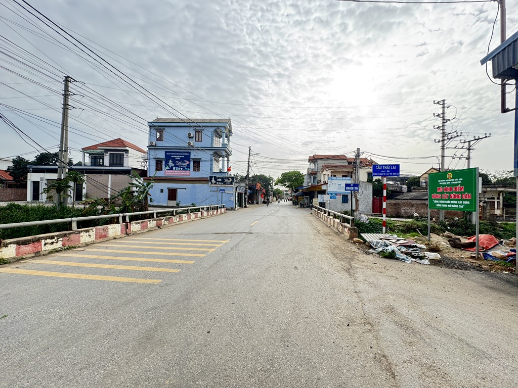 🌺 MẶT ĐƯỜNG LIÊN XÃ KINH DOANH SẦM UẤT - ĐƯỜNG RỘNG 10M - GẦN KCN SẠCH SÓC SƠN 🌺
 Thái Lai