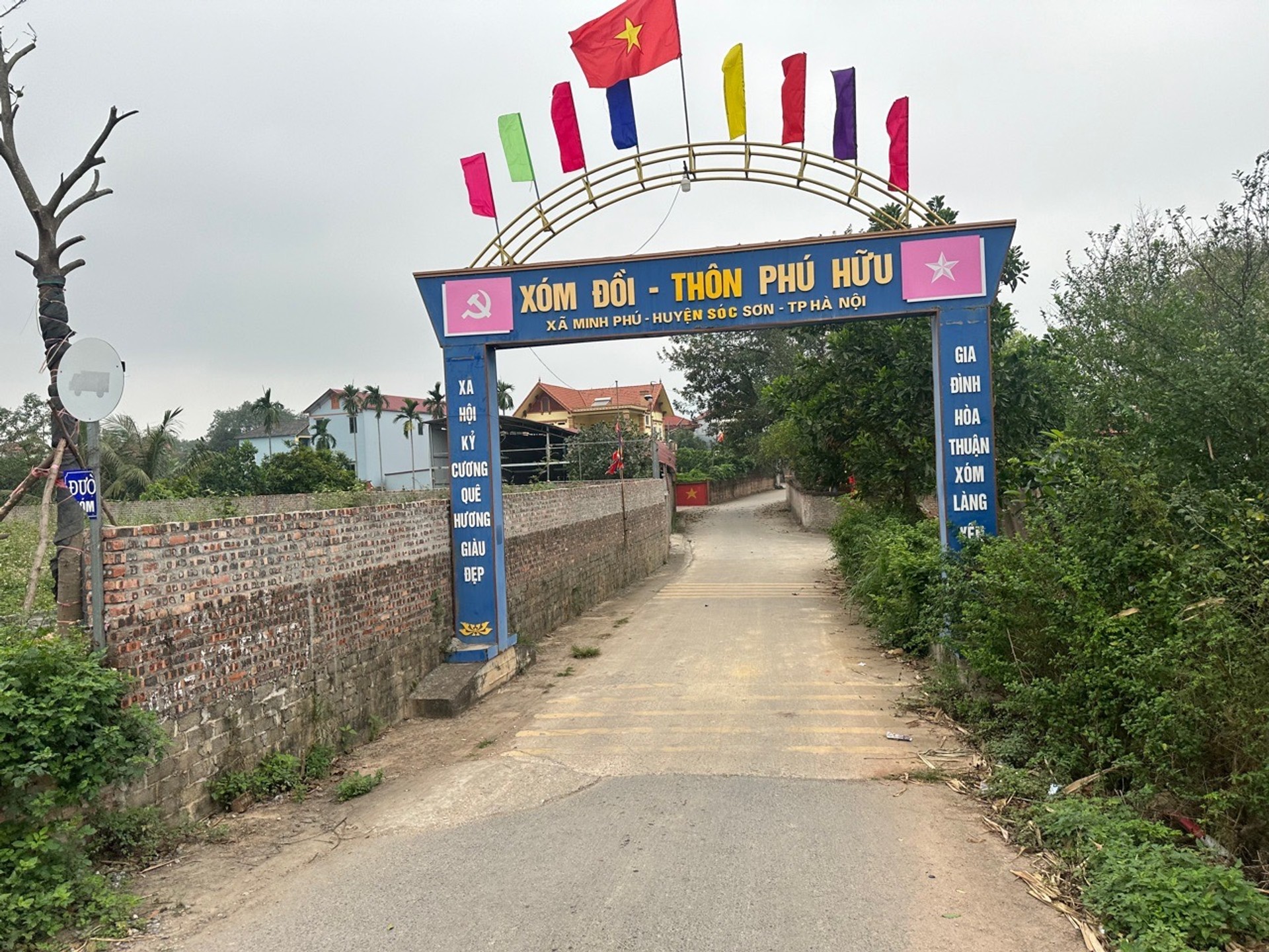 Bán đất 116m2 tại Phú Hữu, gần sân bay Nội Bài, đường ô tô tránh