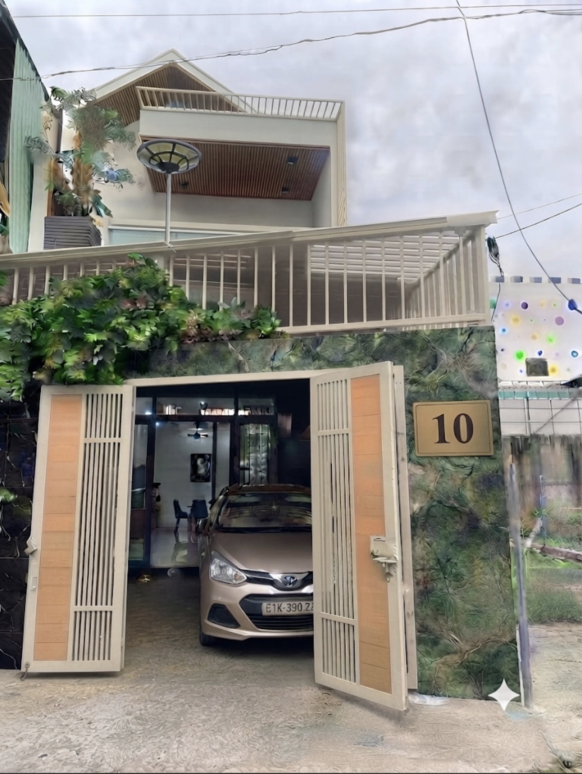 Nhà mặt phố 2 tầng gần siêu thị Go Dĩ An, phường Đông Hòa