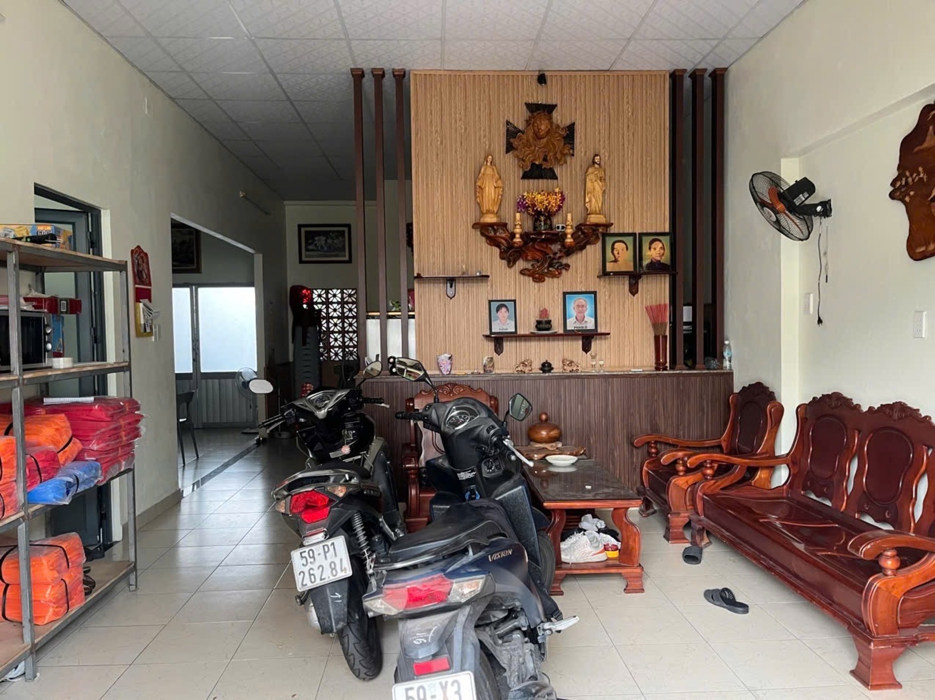 Nhà vườn 8x26m đường nhựa, ngay sân banh Thới Tứ, Hóc Môn