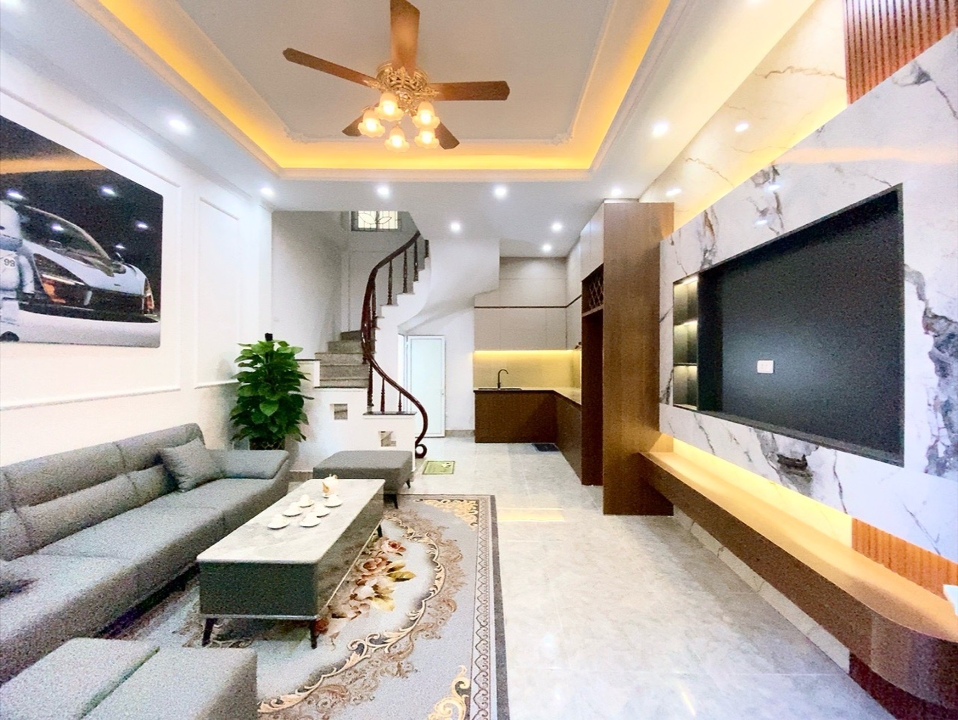 Đa Sỹ ô tô đỗ cửa 5 tầng full nội thất