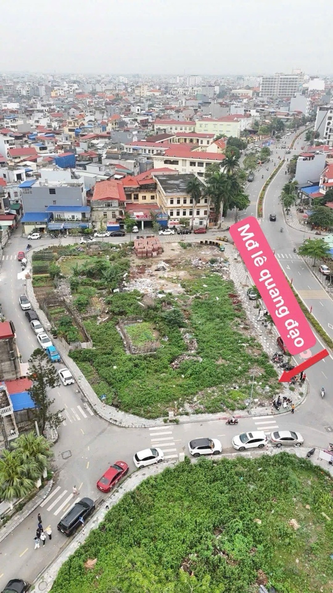 ĐẤT ĐẤU GIÁ MẶT ĐƯỜNG LÊ QUANG ĐẠO 100m2 Ngang 5m CHỈ 123 tr/m2