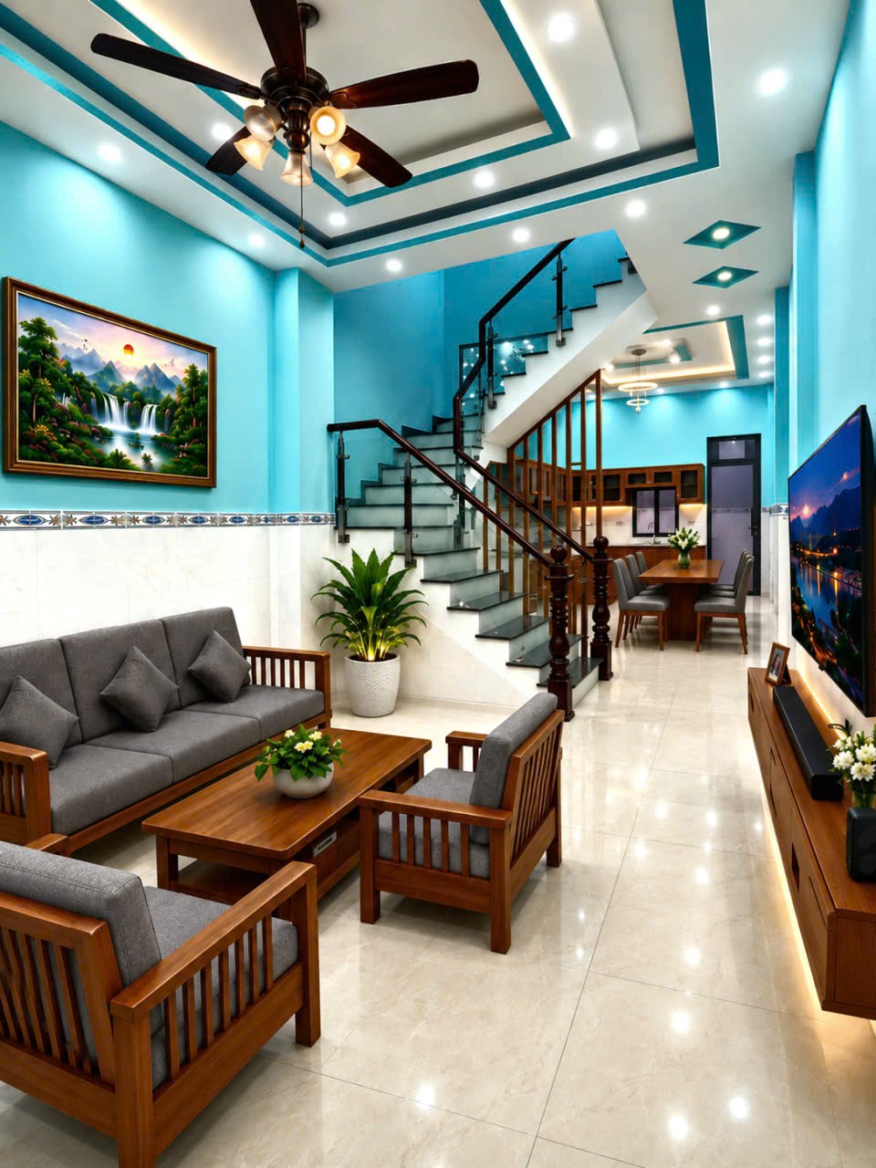 Bán nhà 2 tầng - Hồ Học Lãm - Bình Tân - DT: 60m² - Nhà mới, ở ngay