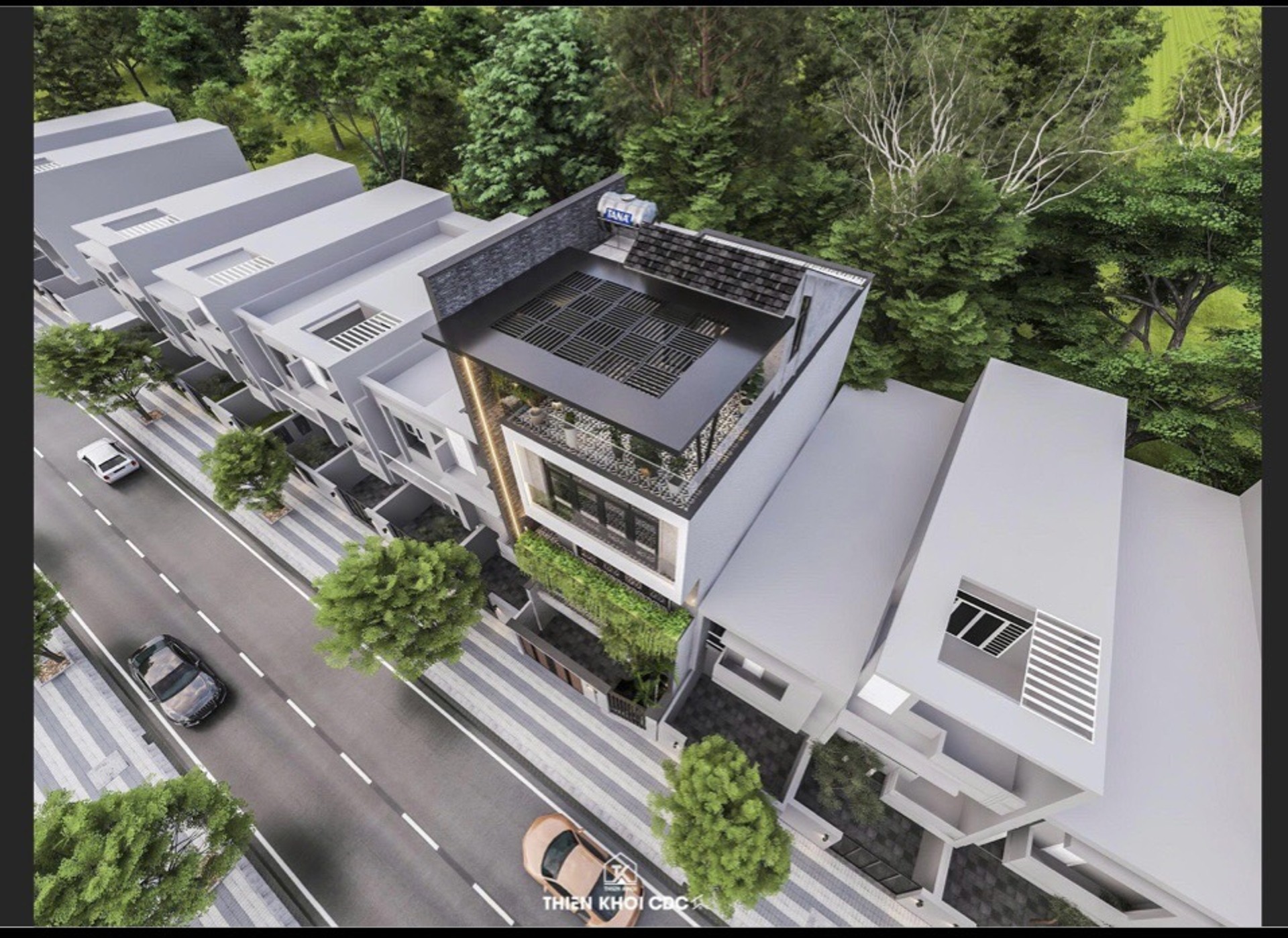 Nhà hiếm view hồ, ô tô tránh, tặng thiết kế xây Building
