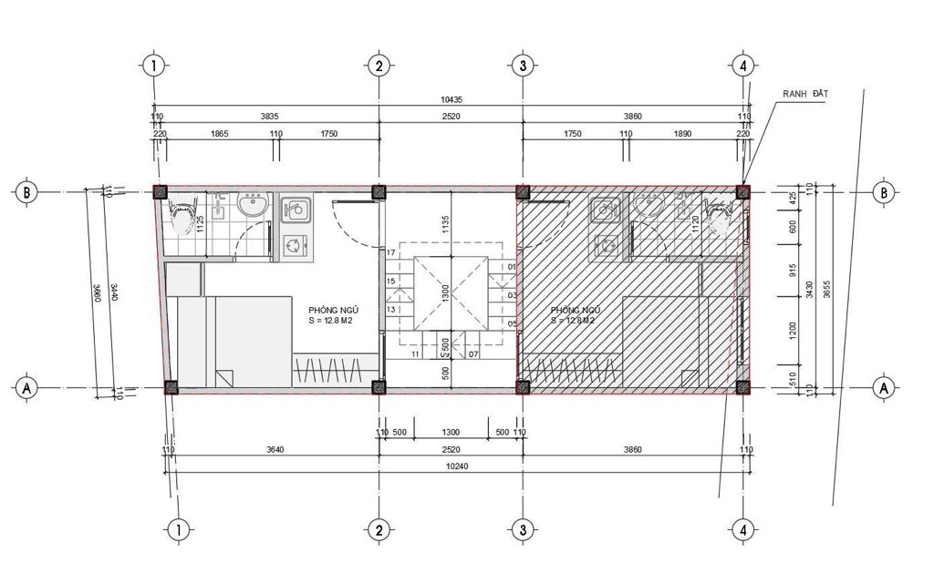Căn hộ dịch vụ mới xây 7 tầng tại Lai Xá với dòng tiền ổn định
