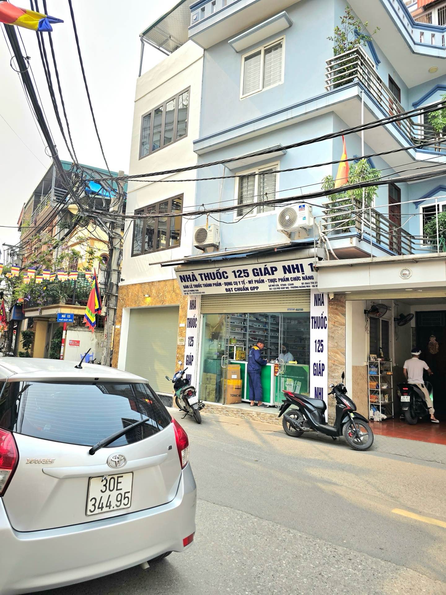 Bán nhà mặt phố lô góc 4 tầng tại phường Thịnh Liệt, Hoàng Mai