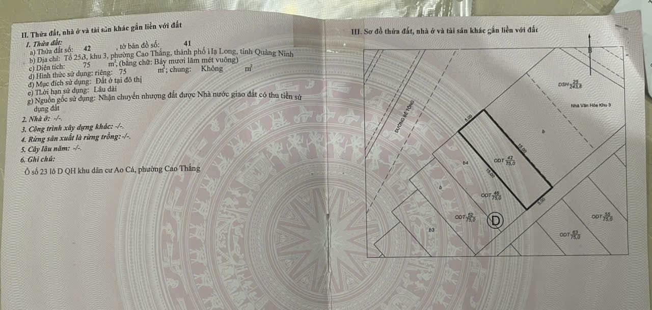 🔴 ĐẤT KHU BÒ SÍNH – CAO THẮNG | TRUNG TÂM HẠ LONG