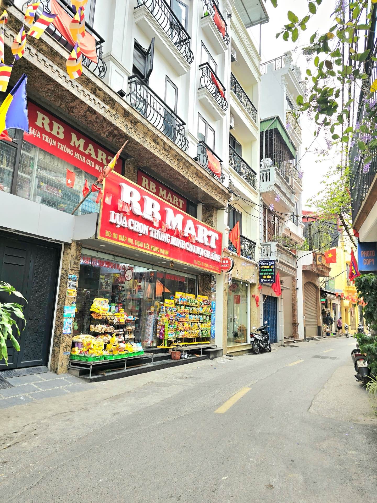 Bán nhà mặt phố lô góc 4 tầng, 20m², khu Thịnh Liệt, Hoàng Mai