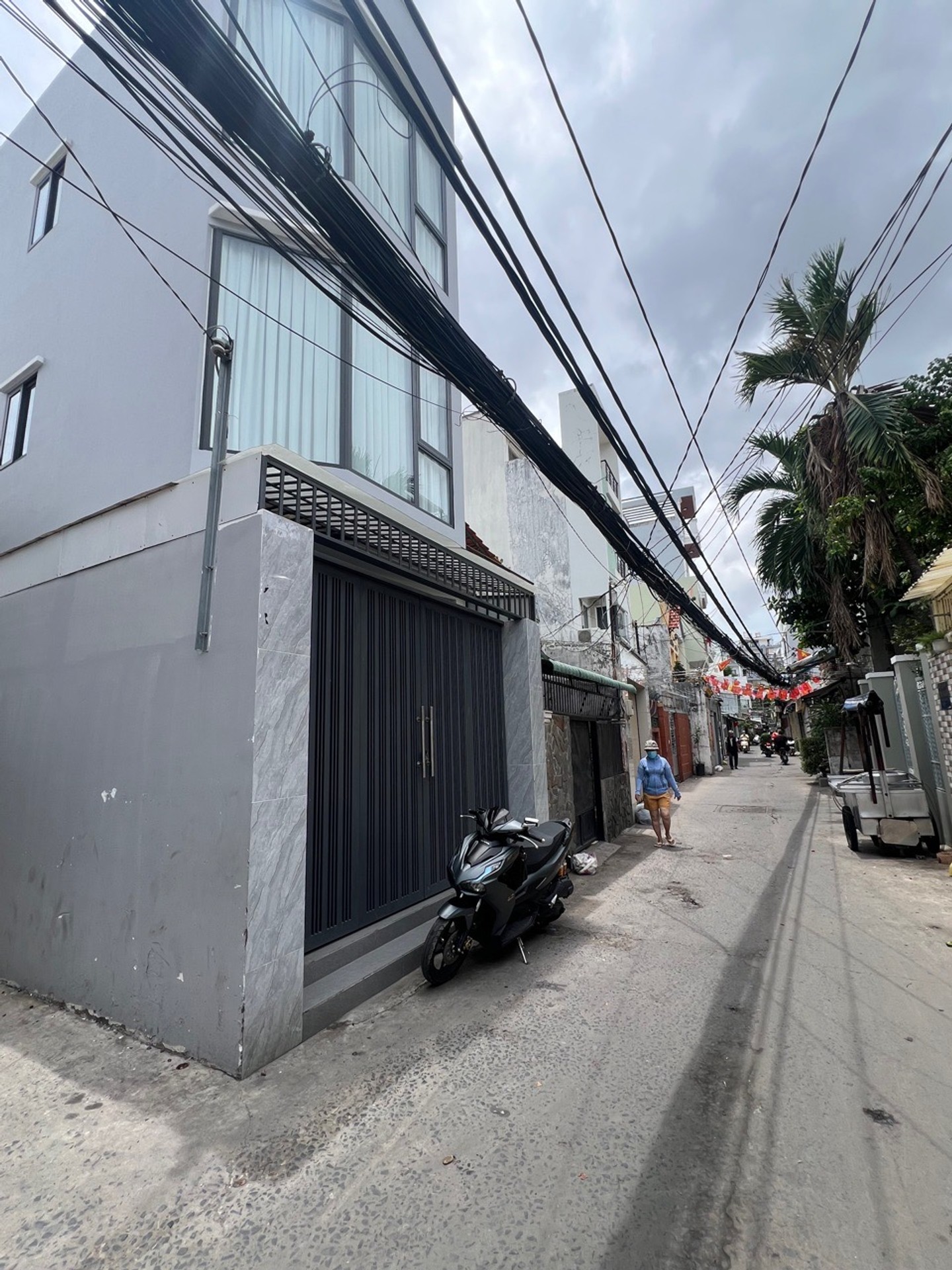 Bán nhà riêng 3 tầng hướng nam hẻm xe hơi Kiều Đàm, Quận 7