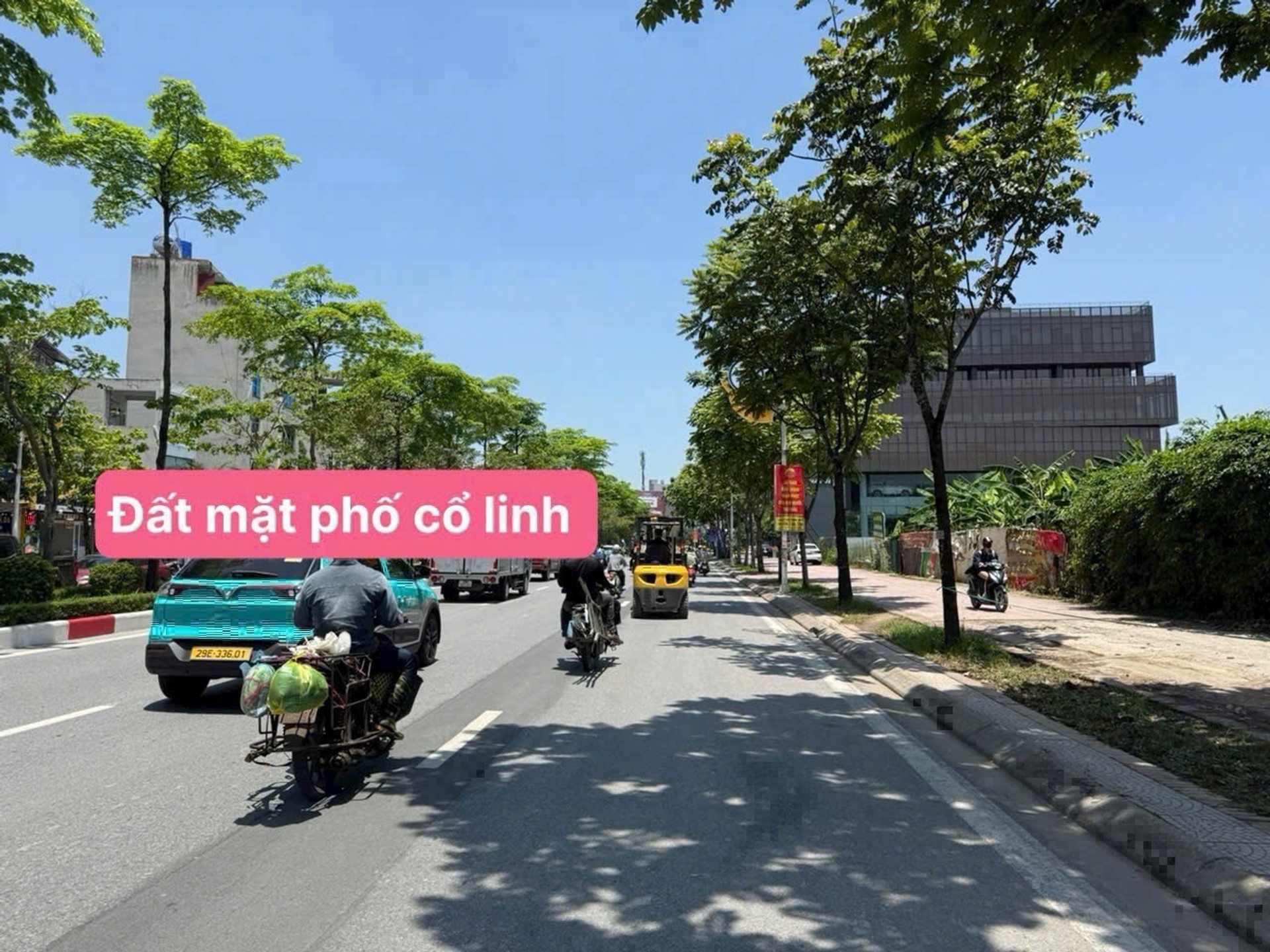 Siêu phẩm mặt phố Cổ Linh, 2 mặt thoáng, nở hậu cực hiếm, vị trí vàng