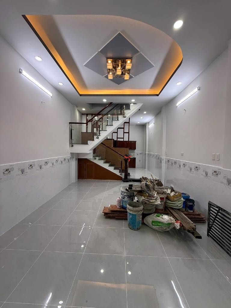 Bán nhà riêng 3 tầng tại Bình Long, sát Tân Phú, hẻm xe hơi, full mới
