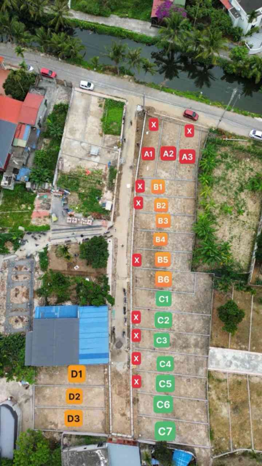 Đất nền diện tích 82m2 tại Trực Trang, An Trường, An Lão với mặt tiền đẹp, ngõ ô tô thuận tiện
