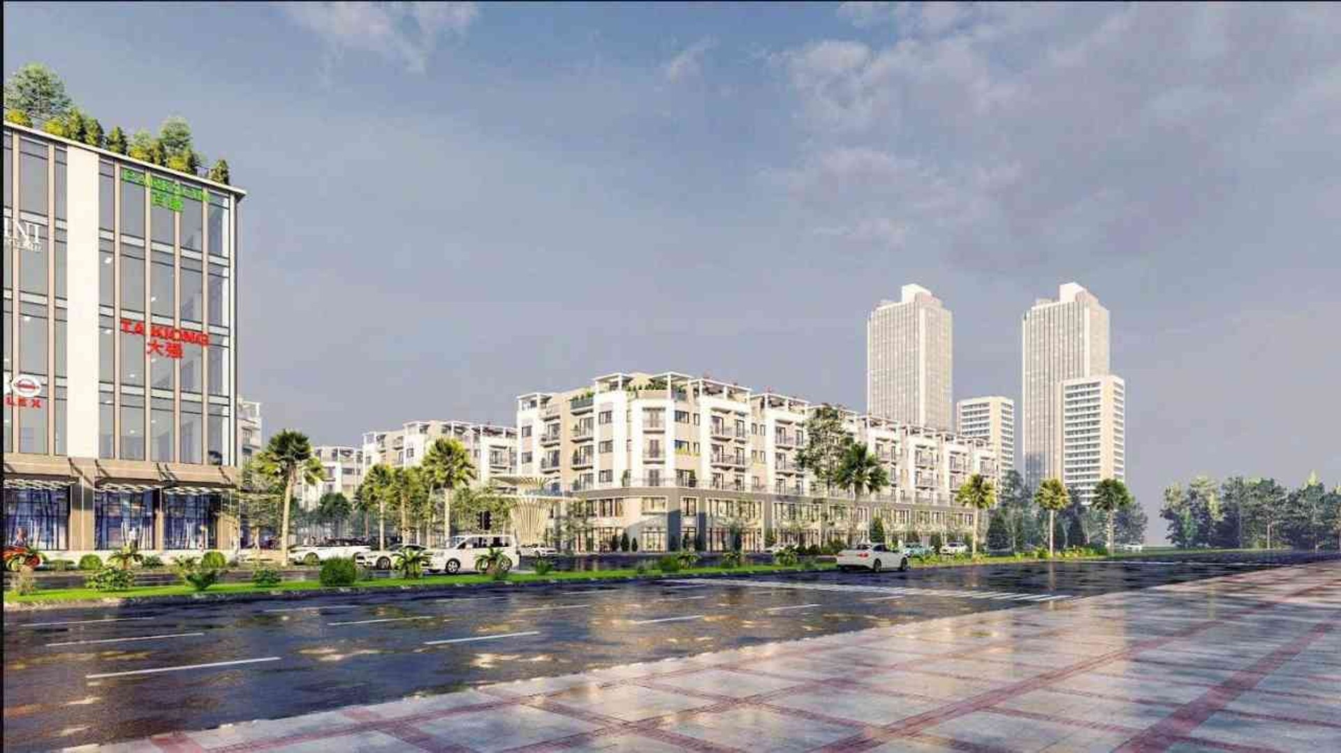 Bán Shophouse 5 tầng hướng Tây Nam tại Dự án Amdi Green City Bắc Ninh