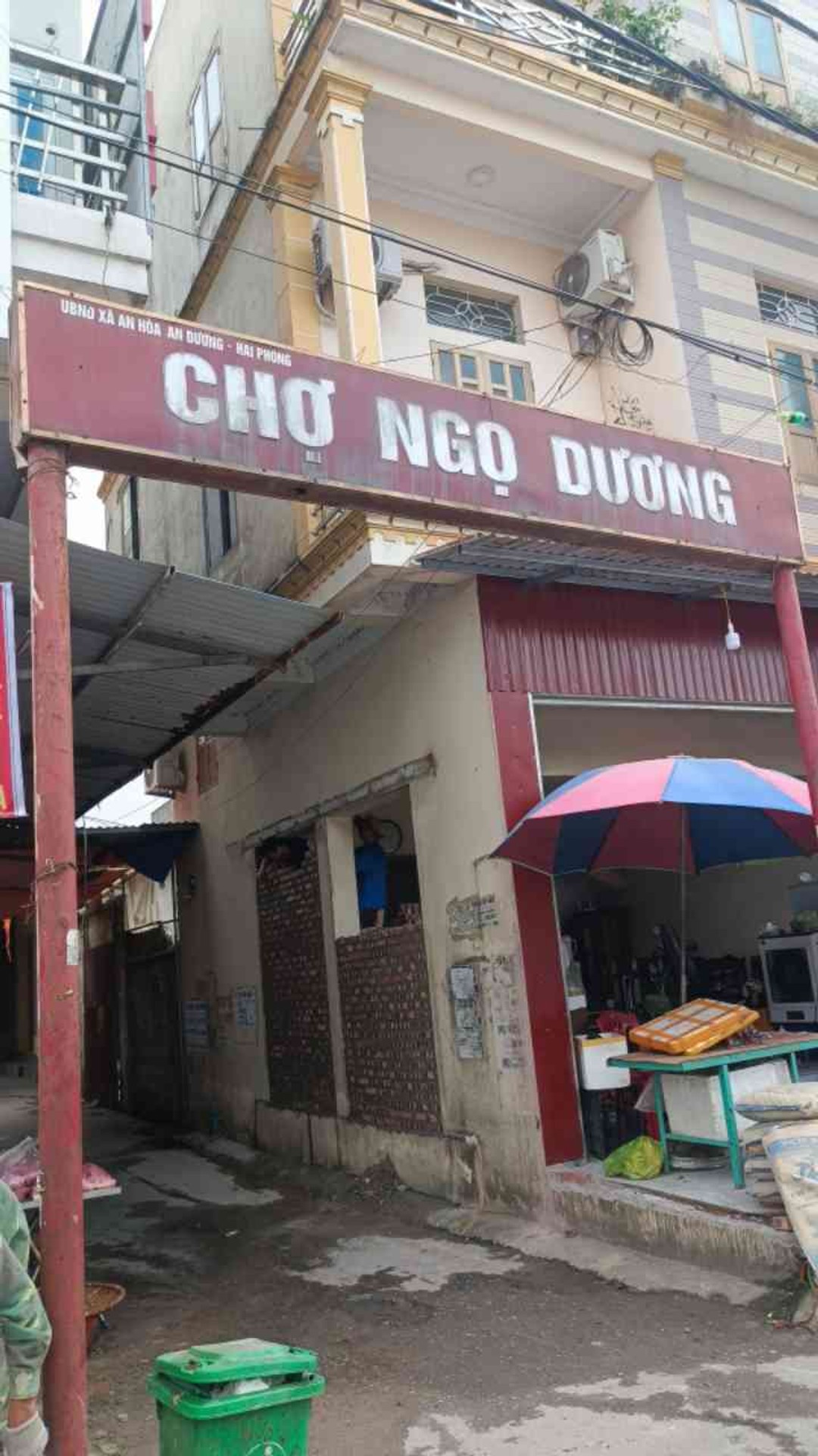 Nhà 3 tầng thiết kế hợp lý gần chợ Ngọ Dương, An Dương, Hải Phòng