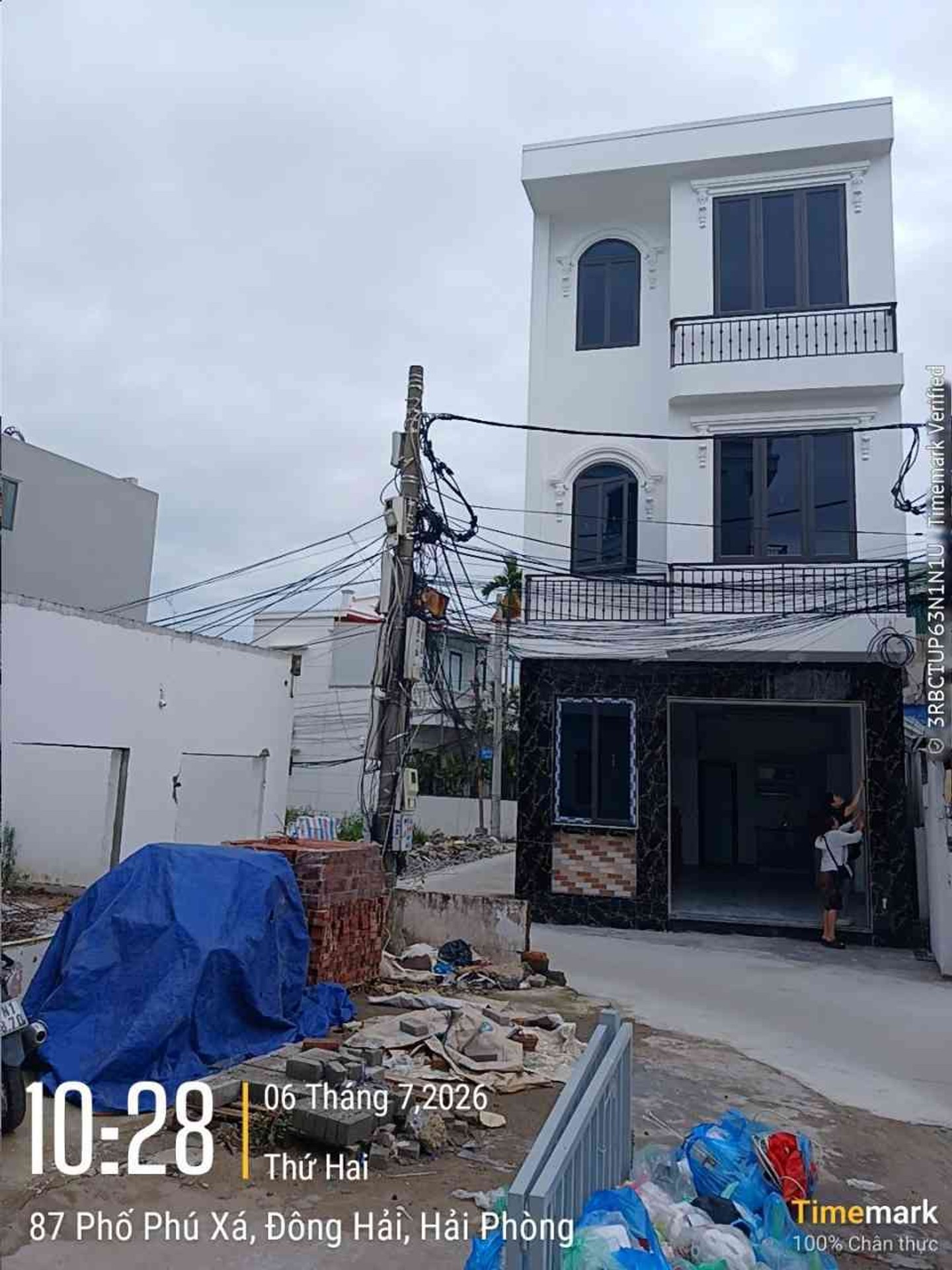 Nhà riêng mới xây độc lập tại khu vực Phủ Thượng, quận Đống Đa