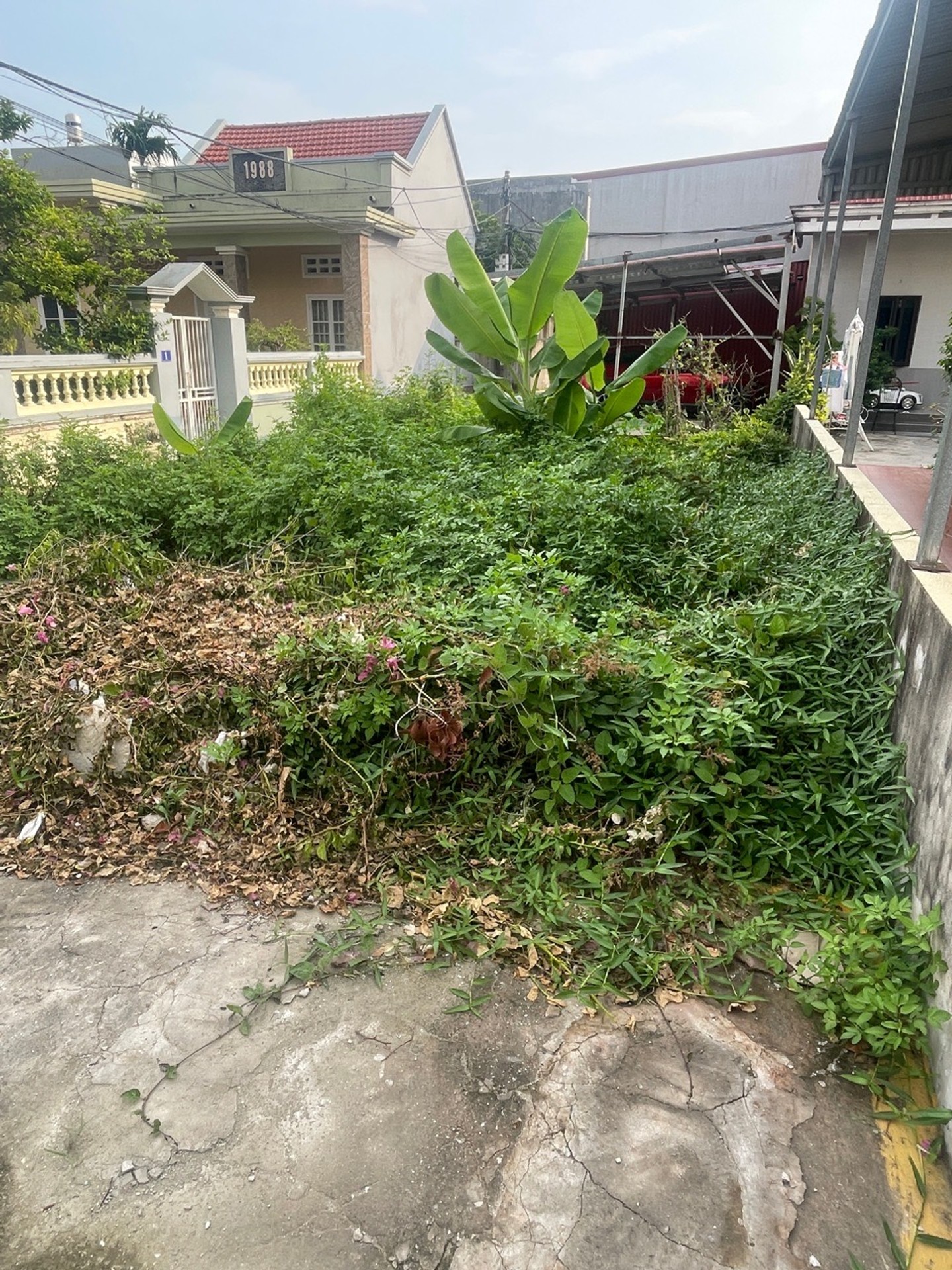 Lô đất hai mặt tiền tại khu vực phát triển tiềm năng