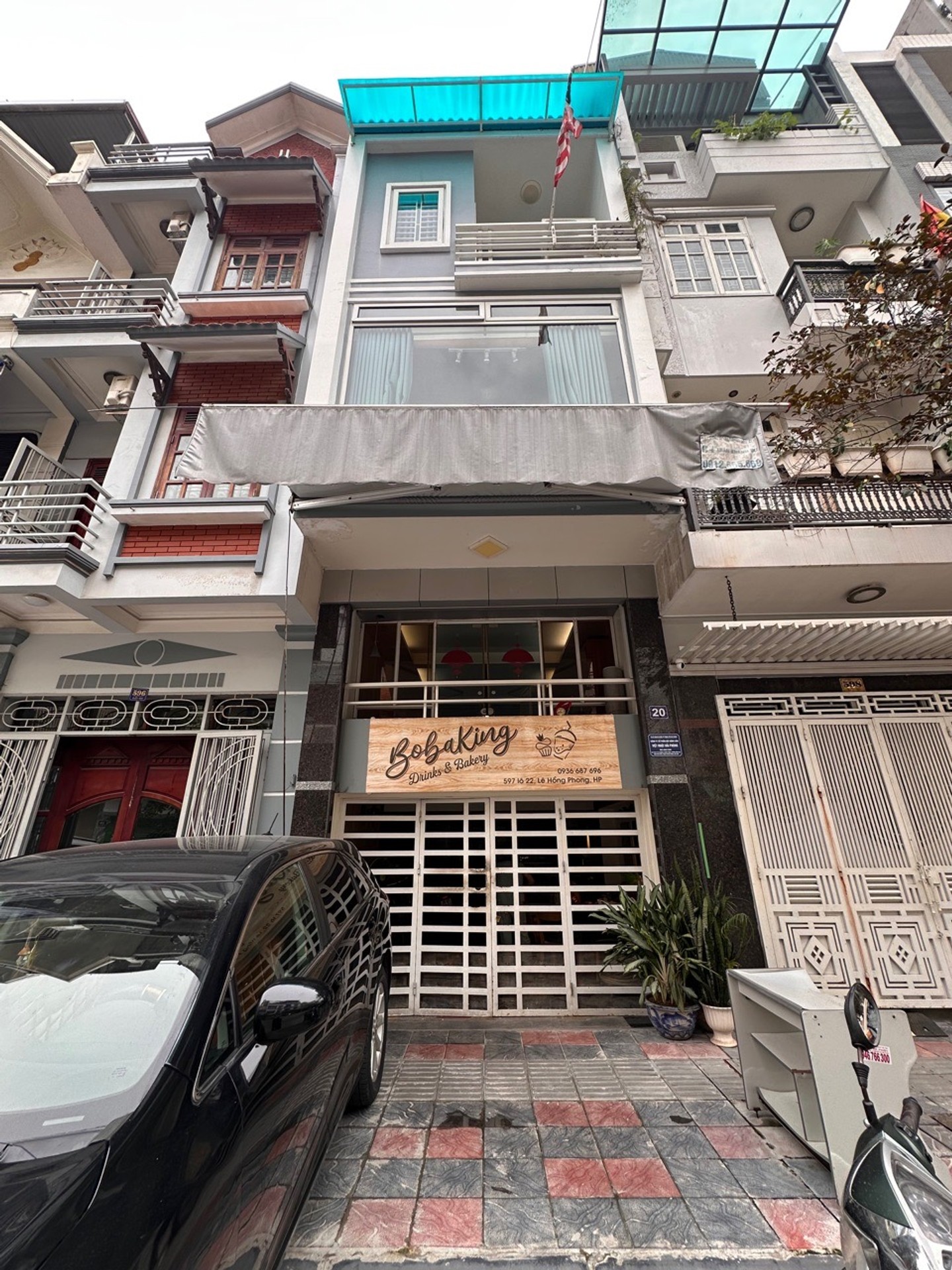 Biệt thự liền kề 4 tầng thiết kế hiện đại tại trung tâm Gia Viên