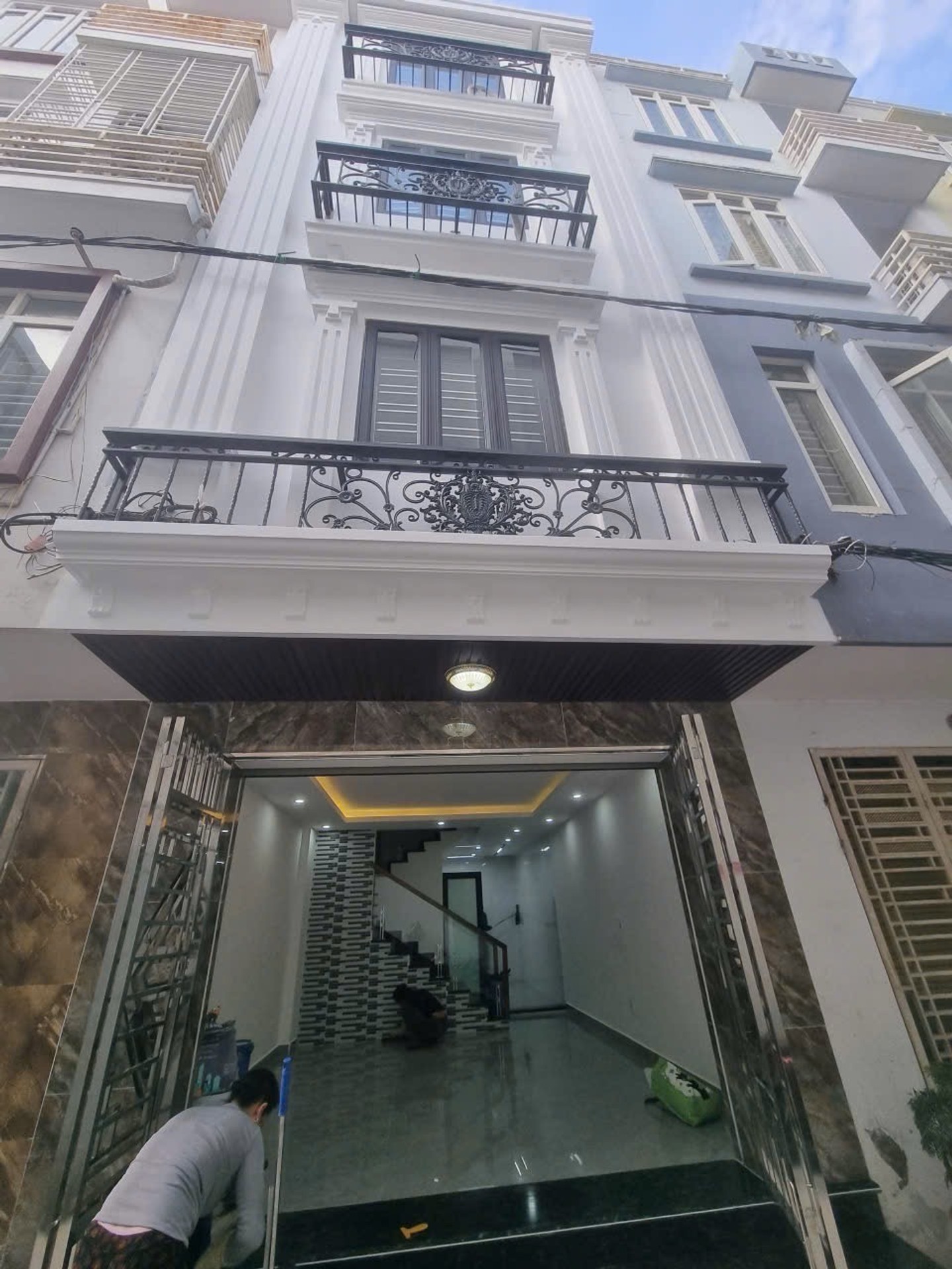 Bán nhà riêng 4 tầng tại Đông Hải, Đà Nẵng, ngõ ô tô đỗ cửa, diện tích 45m2