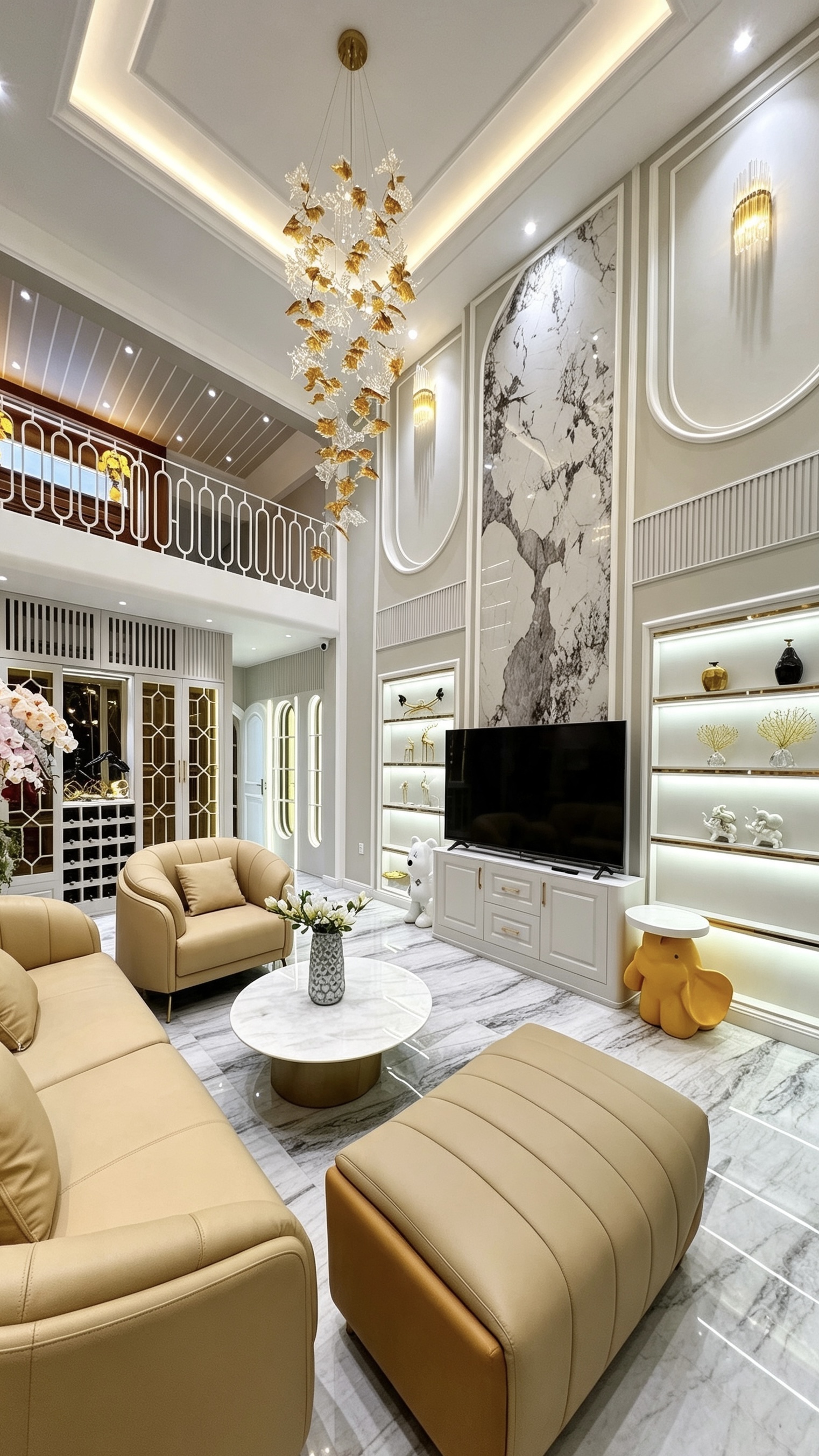 Thanh Khoản: 19,5 Đồng - Nhà hiện đại 5 tầng, thang máy, gara 2 ô tô – Phú Thuận, Quận 7