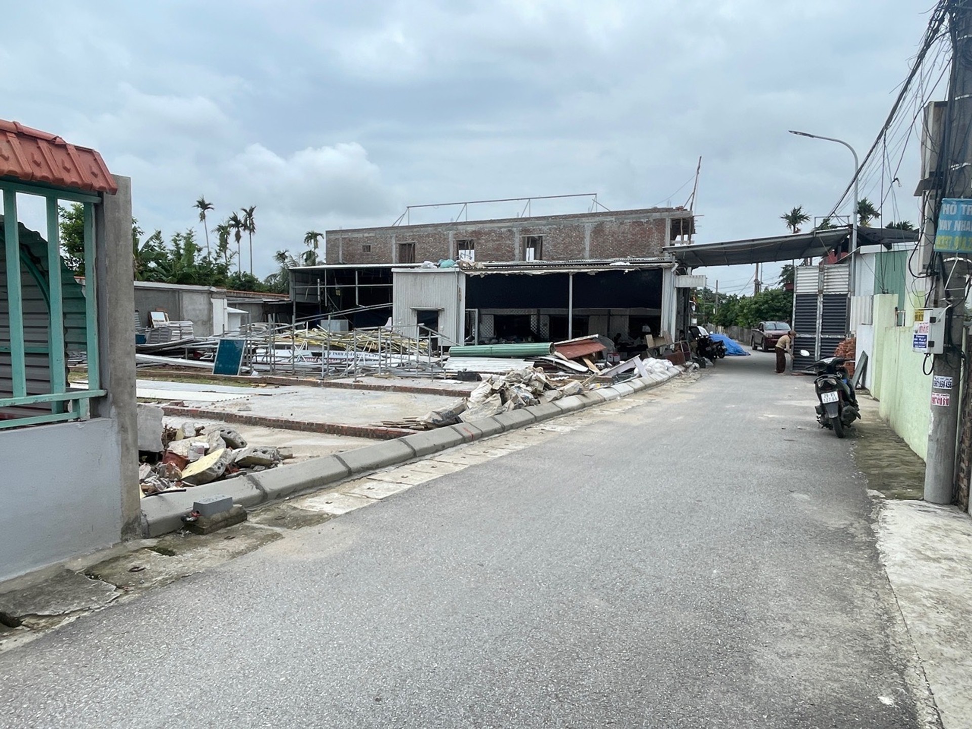 Bán đất mặt đường thôn Độc Lập, xã An Hưng, diện tích 97m2, pháp lý cơ sở