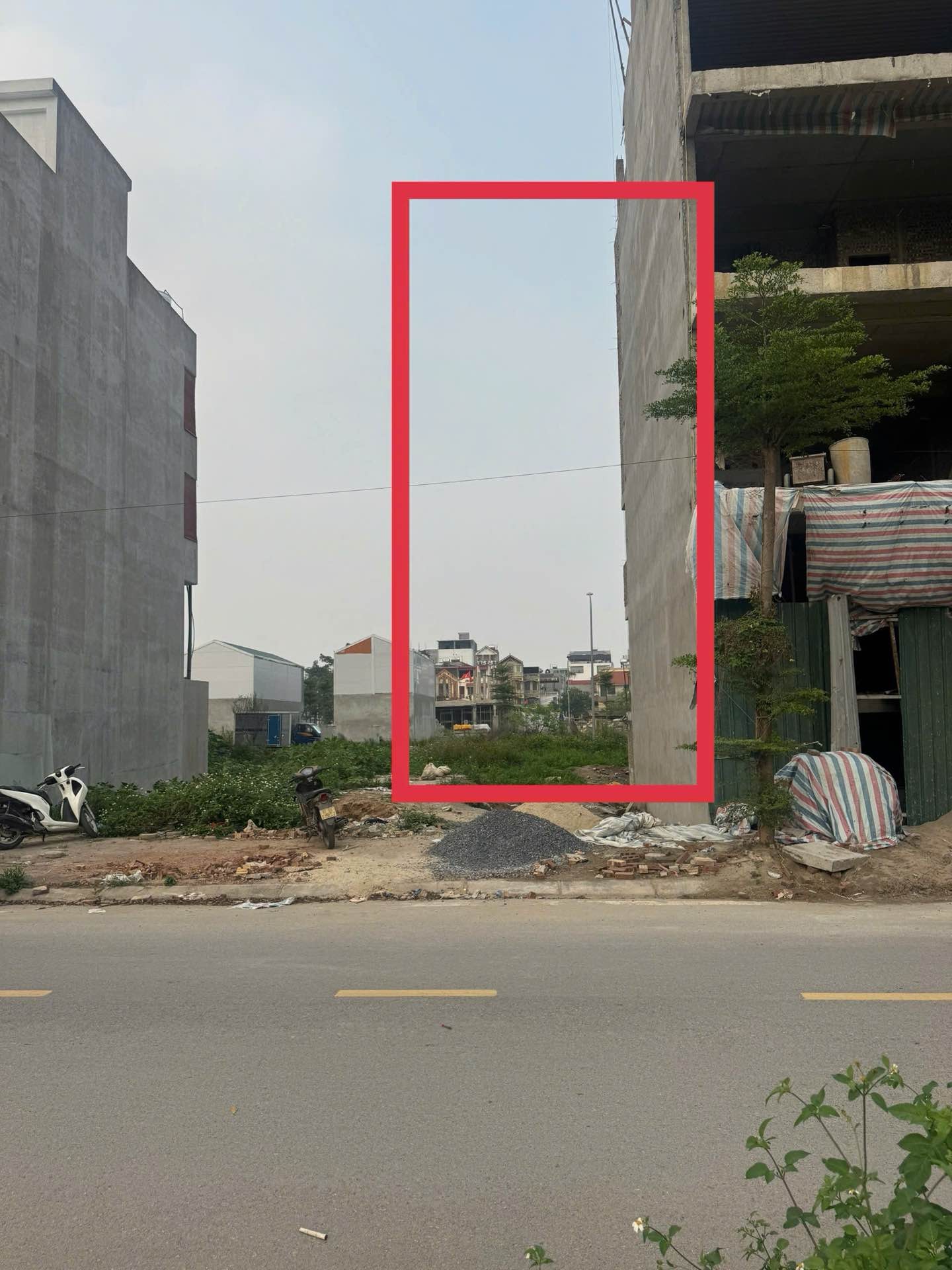 Bán đất 79m2 mặt tiền 6m hướng Tây Nam tại trung tâm xã Đại Thanh
