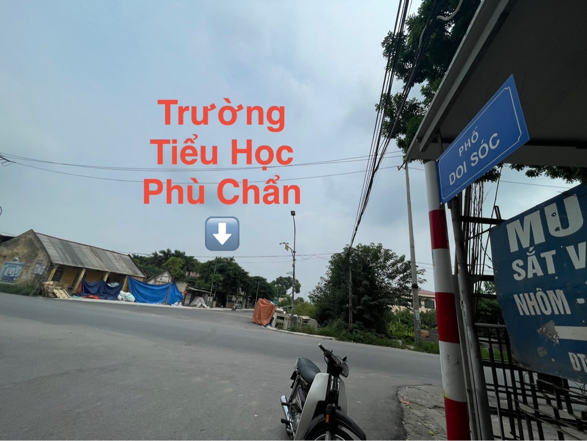 Bán đất Doi Sóc _Phù Chẩn 45m2,mt 5m, 1.x tỷ (x nhỏ)