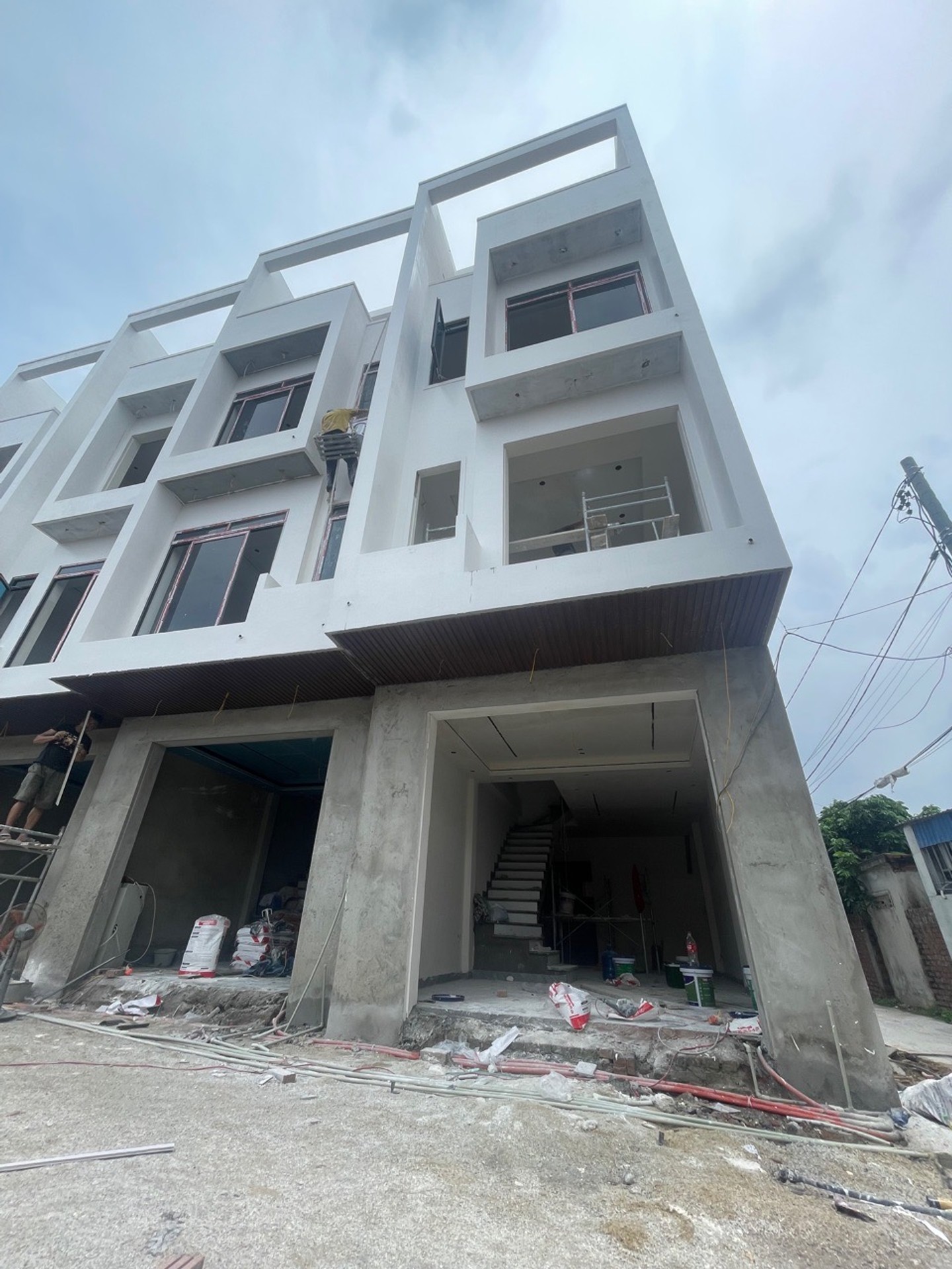 Nhà 4 tầng xây khung cột chắc chắn tại Đồng Hòa, Kiến An