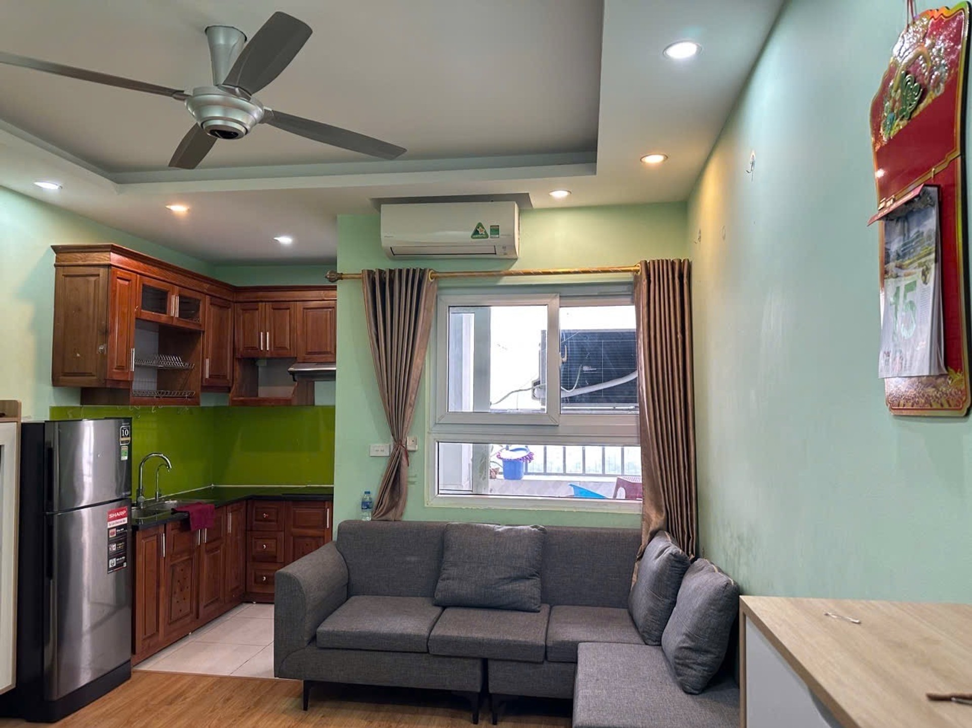 Bán căn hộ chung cư 2 phòng ngủ, nội thất đầy đủ tại phường, diện tích 56m2