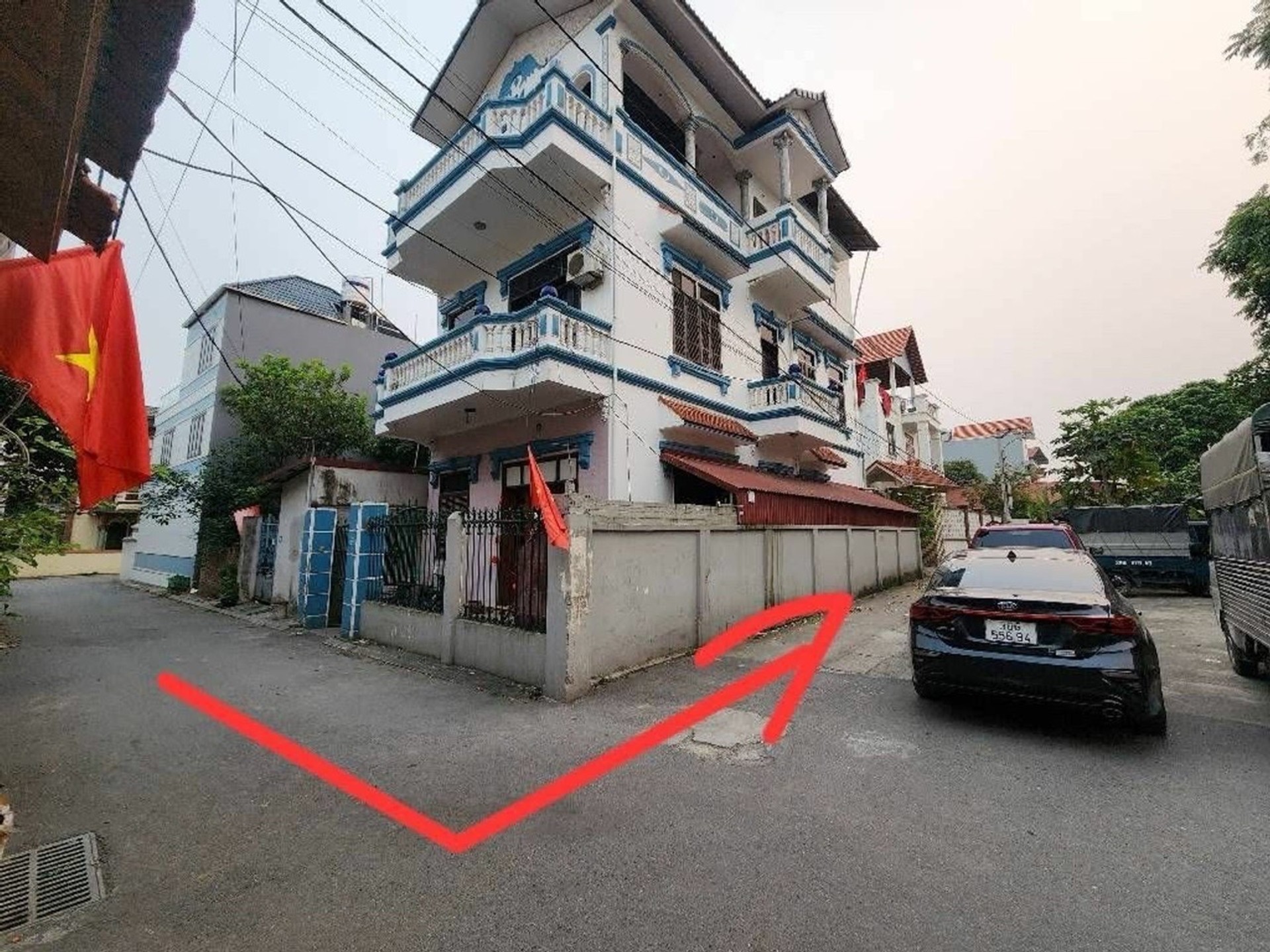 Bán đất mặt tiền 4.2m tại Ỷ Lan, gần chợ Sủi, KCN Phú Thụy