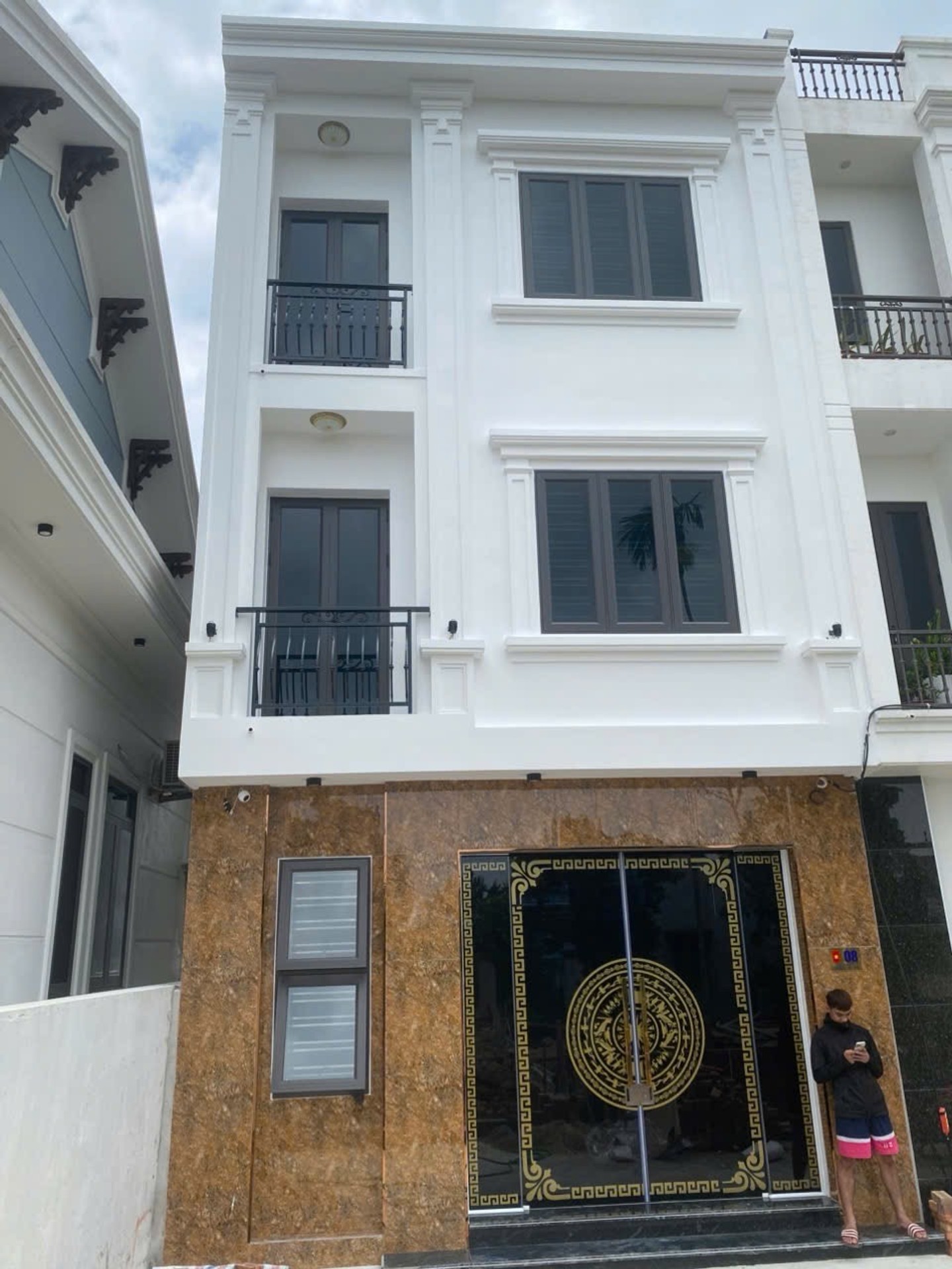 Nhà riêng 3 tầng kiên cố tại Hồng Thái, An Dương với thiết kế hiện đại