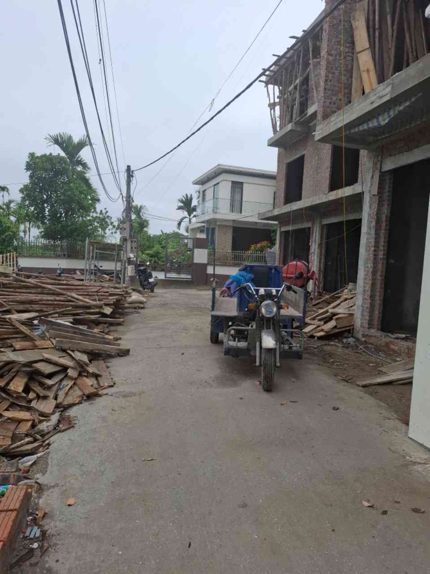 Nhà riêng 3 tầng hướng Nam tại Dân Hạnh, Đặng Cương, An Dương